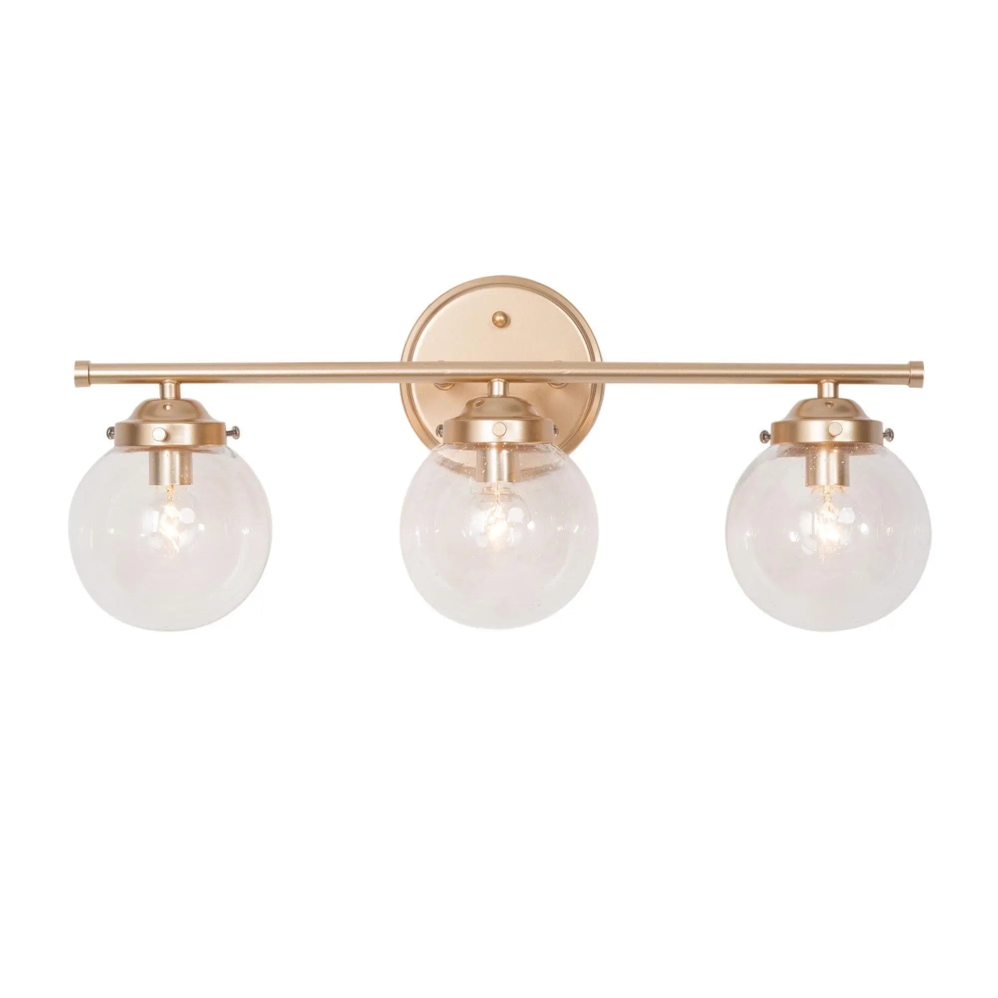 Radishes 3-Light Gold Vanity Light