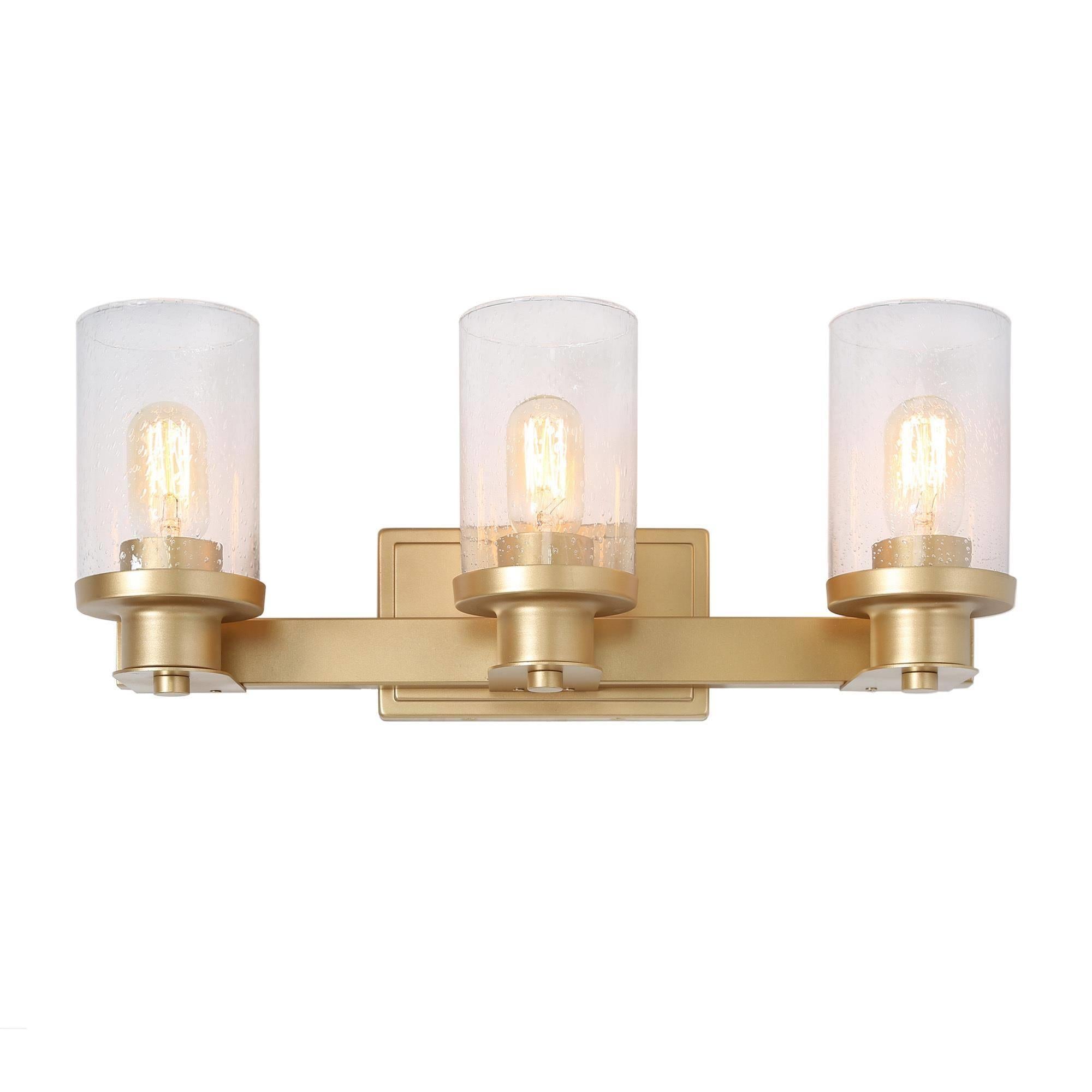Joaquina 3-Light Gold Vanity Light