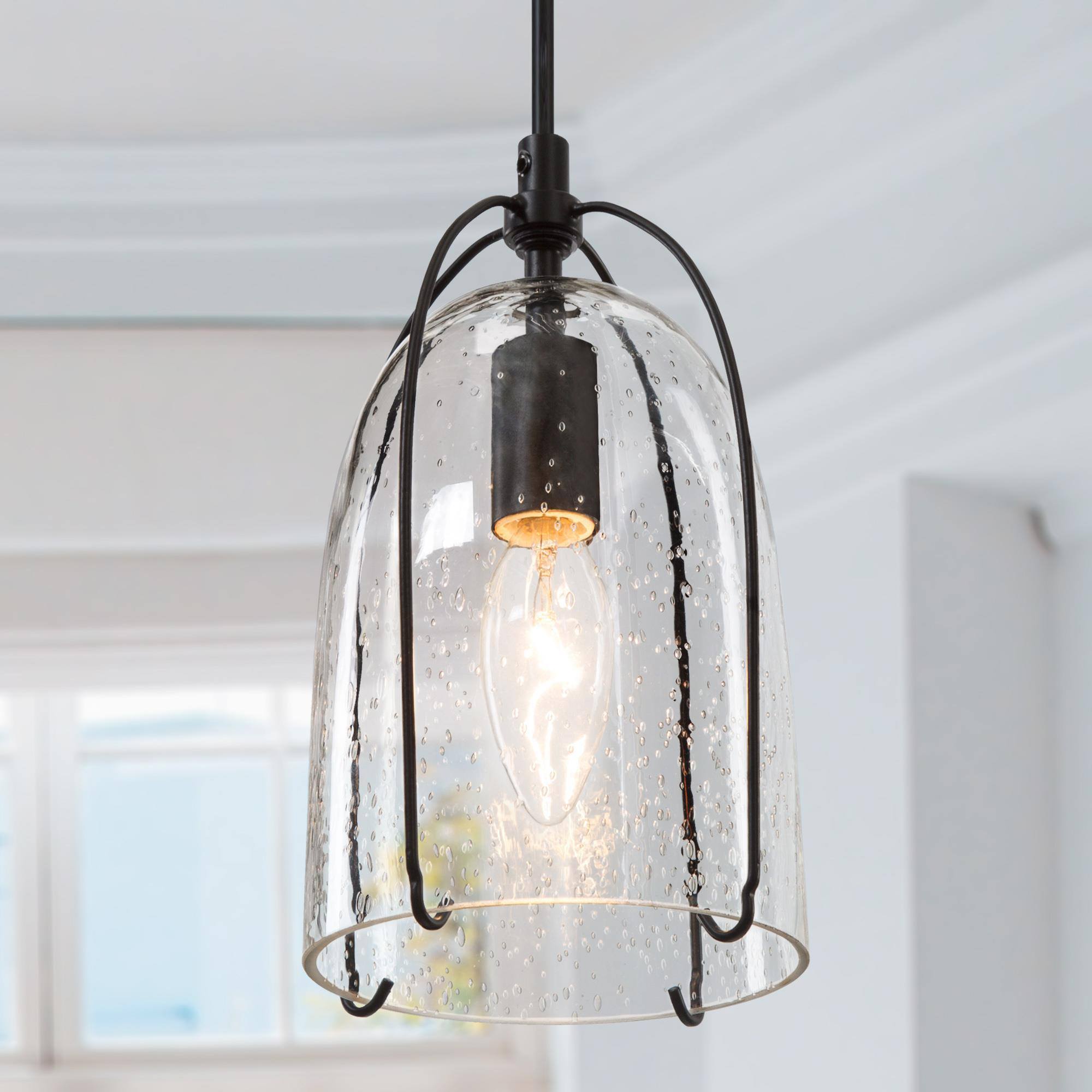 Eritrichium 1-Light Mini Gold Modern Pendant Light Fixtures