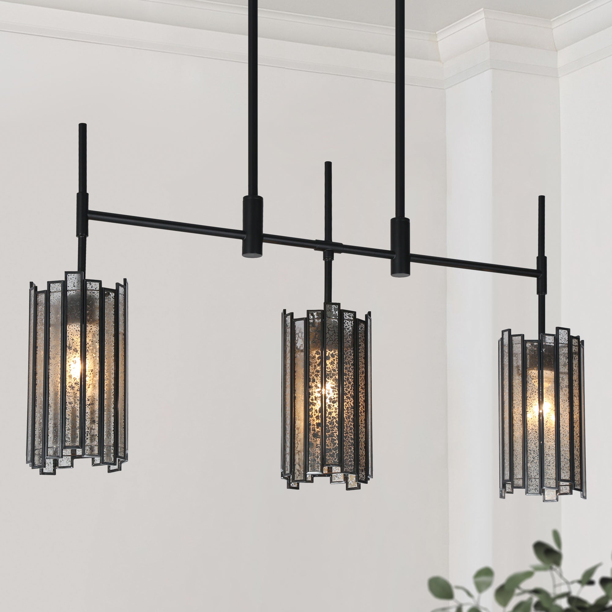 Hemaaolay 1-Light Mini Black Modern Pendant Light Fixtures