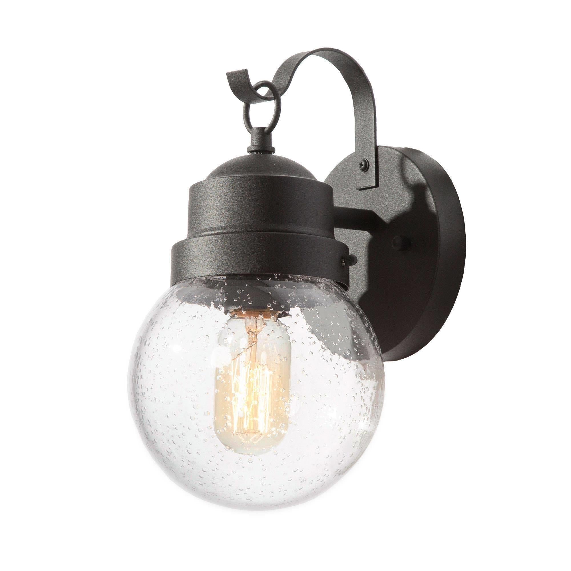 Aestivate 11"H 1-Light Black Outdoor Wall Light