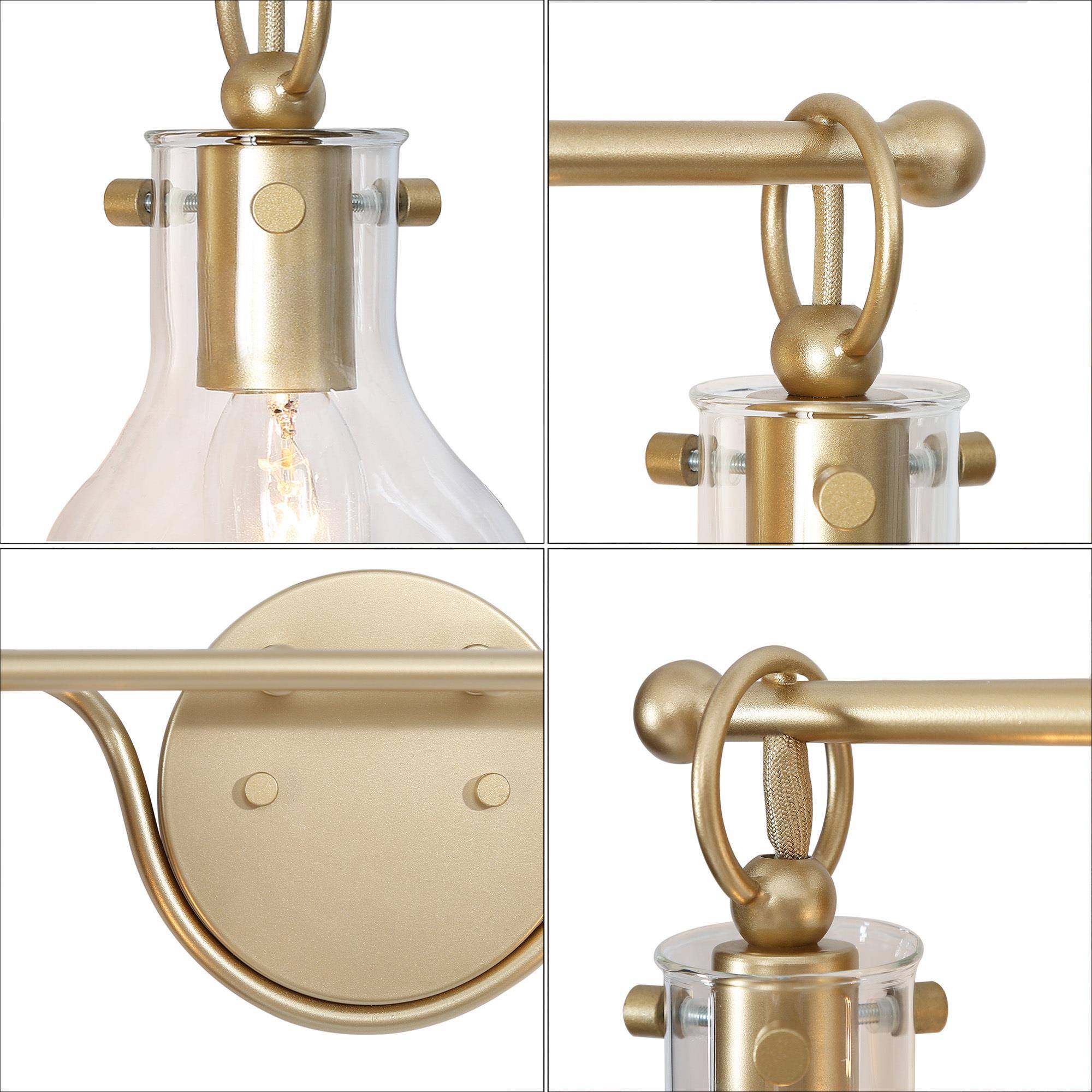 Phosphenes 2-Light Gold Vanity Light