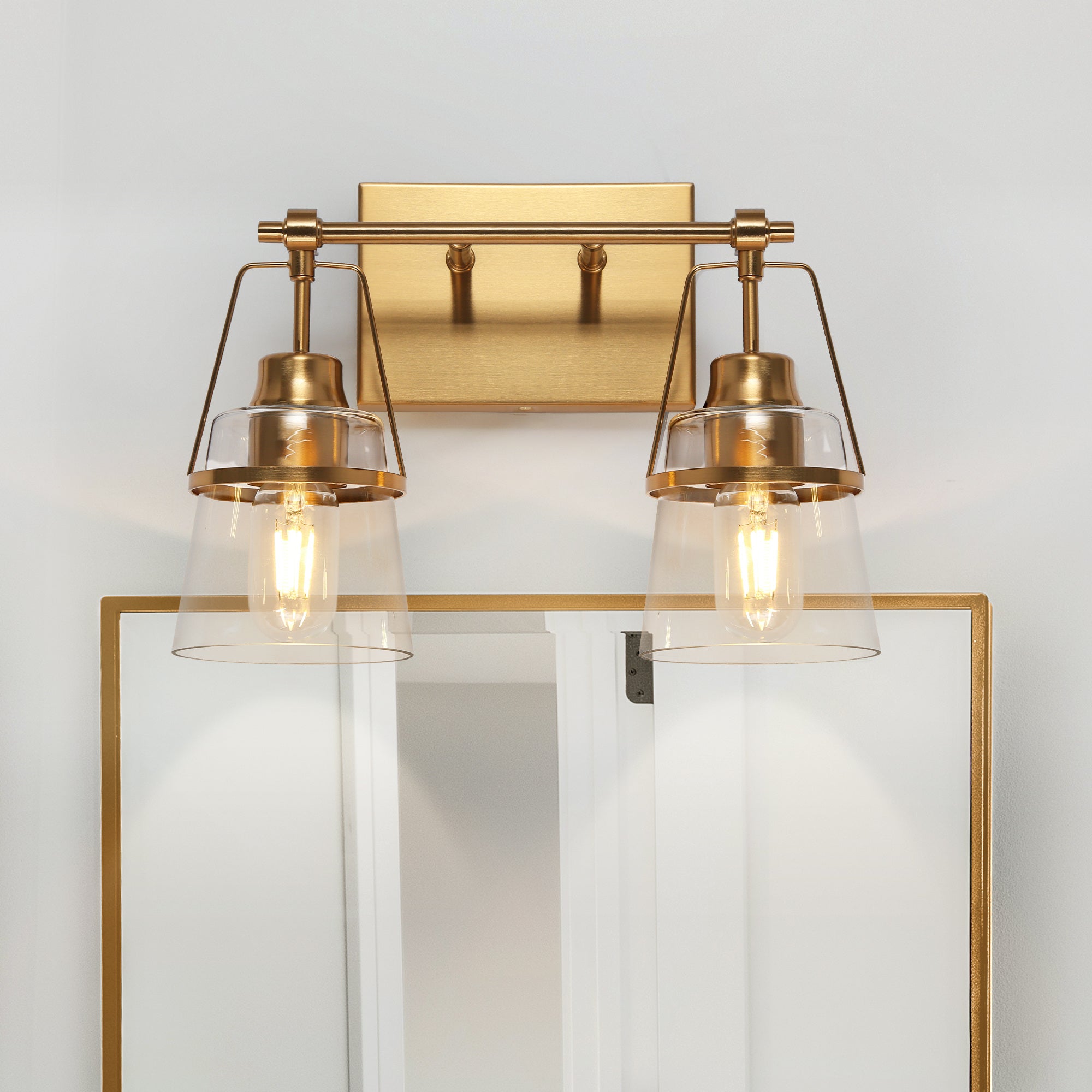 Dendrophyllia 1-Light Gold Vanity Light