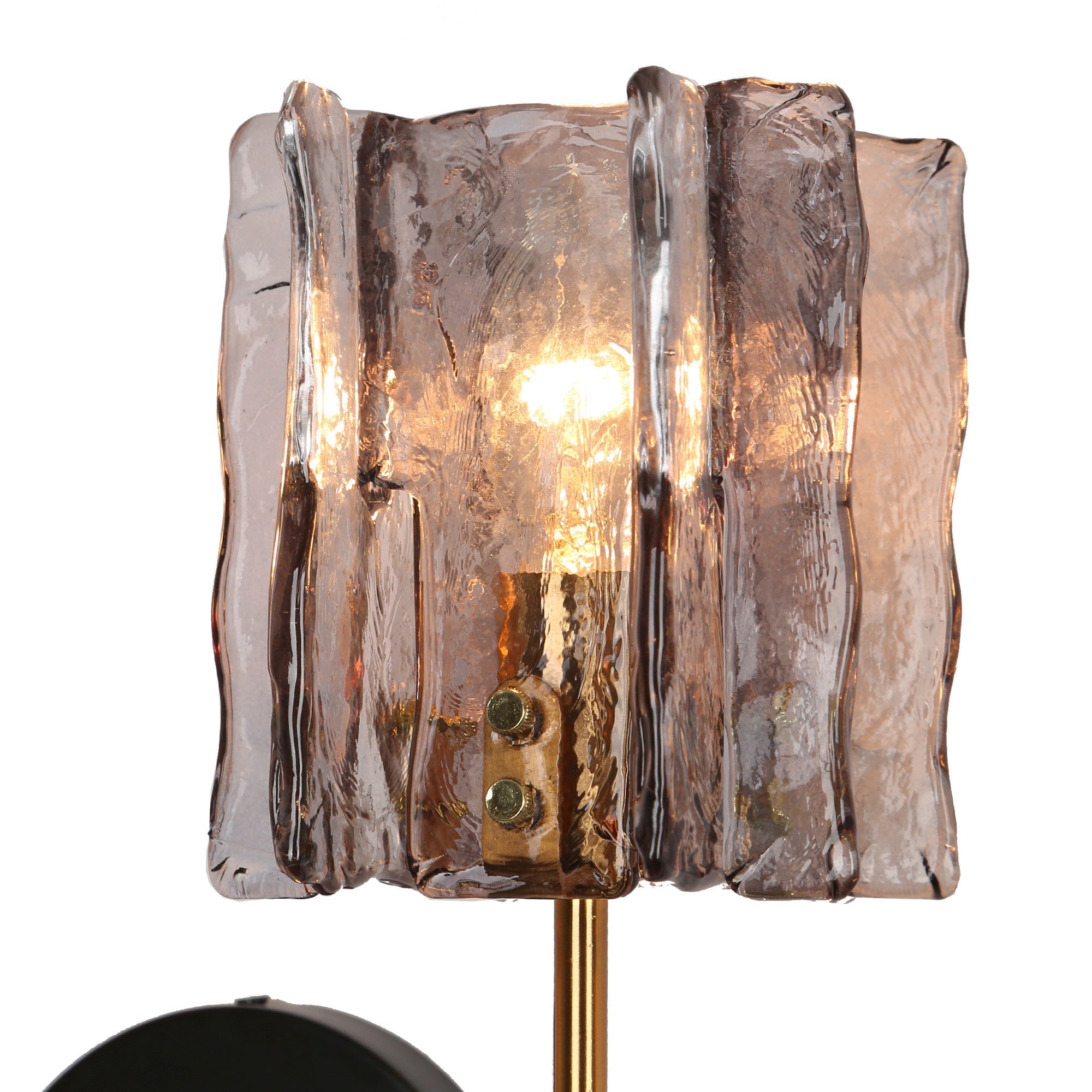 Echonalyri 4-Light Black and Brass Vanity Light