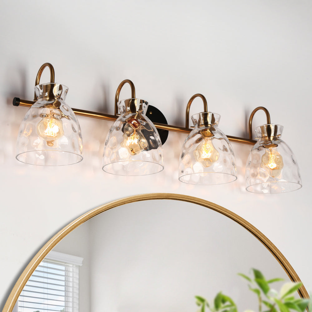 Letophafos 4-Light Gold Vanity Light