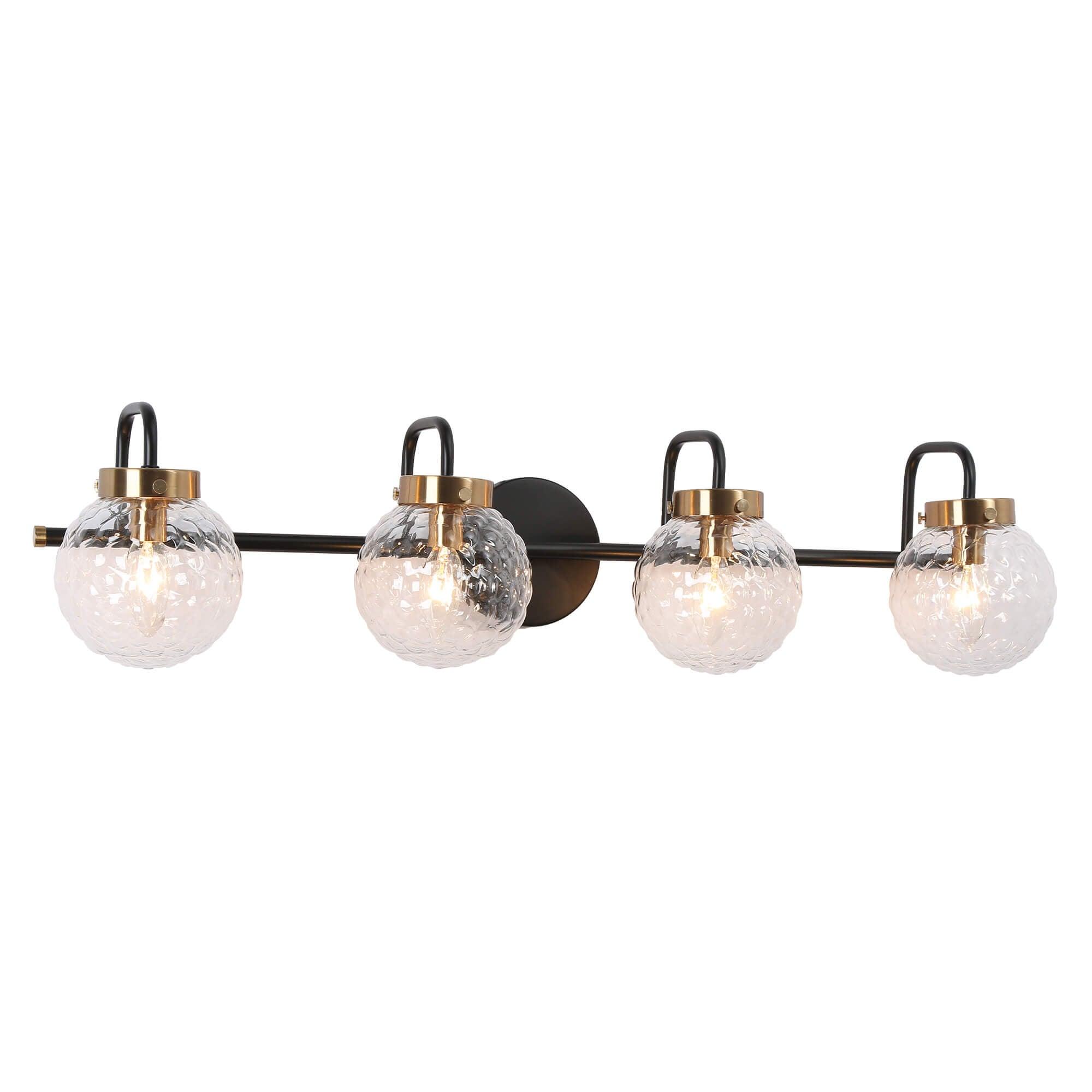4-Light Bath Vanity Lights Wall Sconces