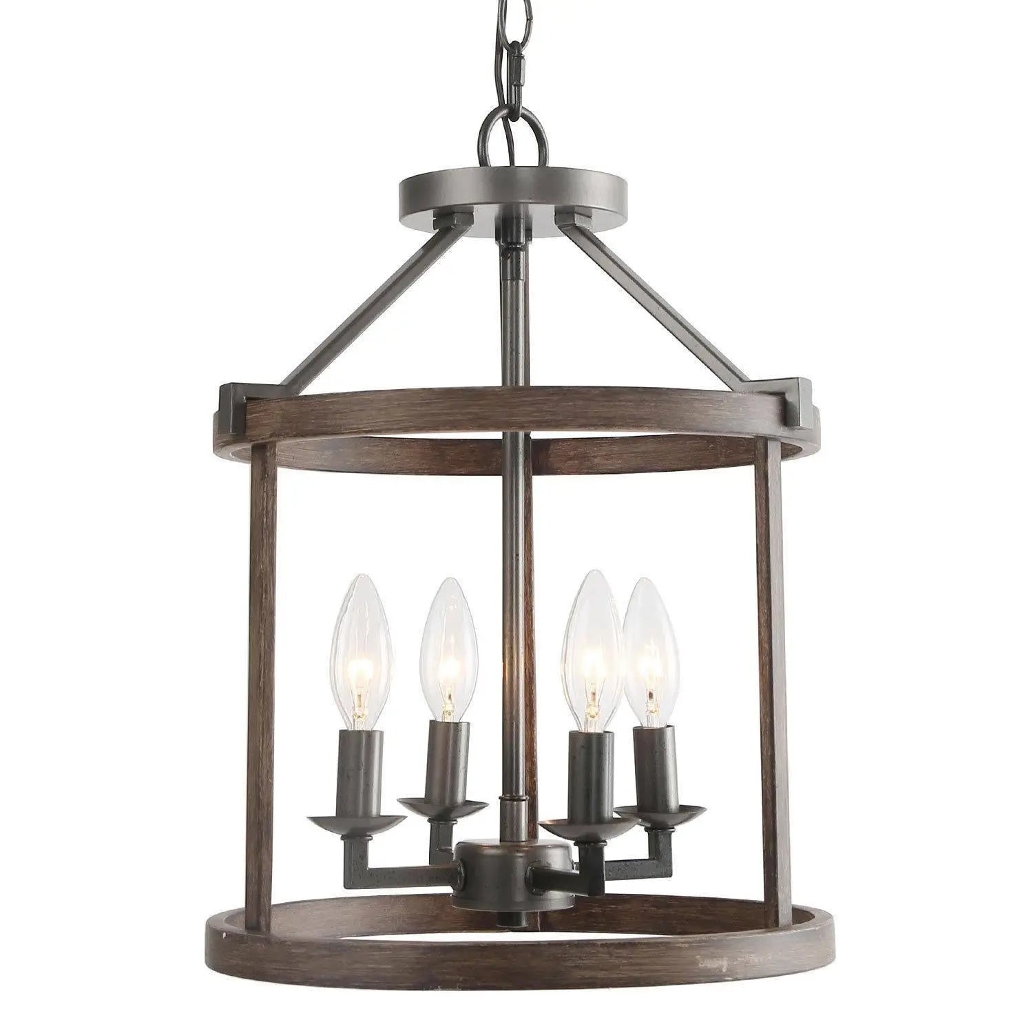 Sturgeon 4-Light Mini Brown Chandelier