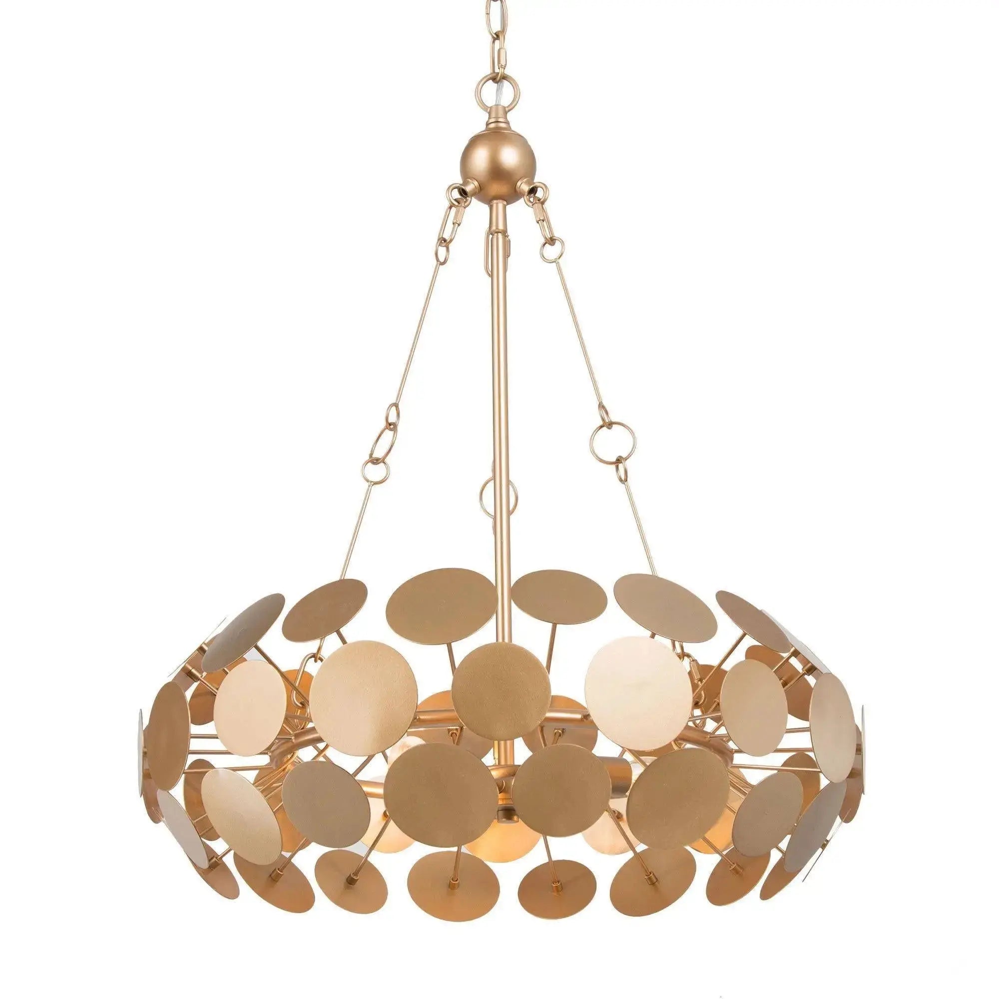 Adonisior 3-Light Small Gold Chandelier