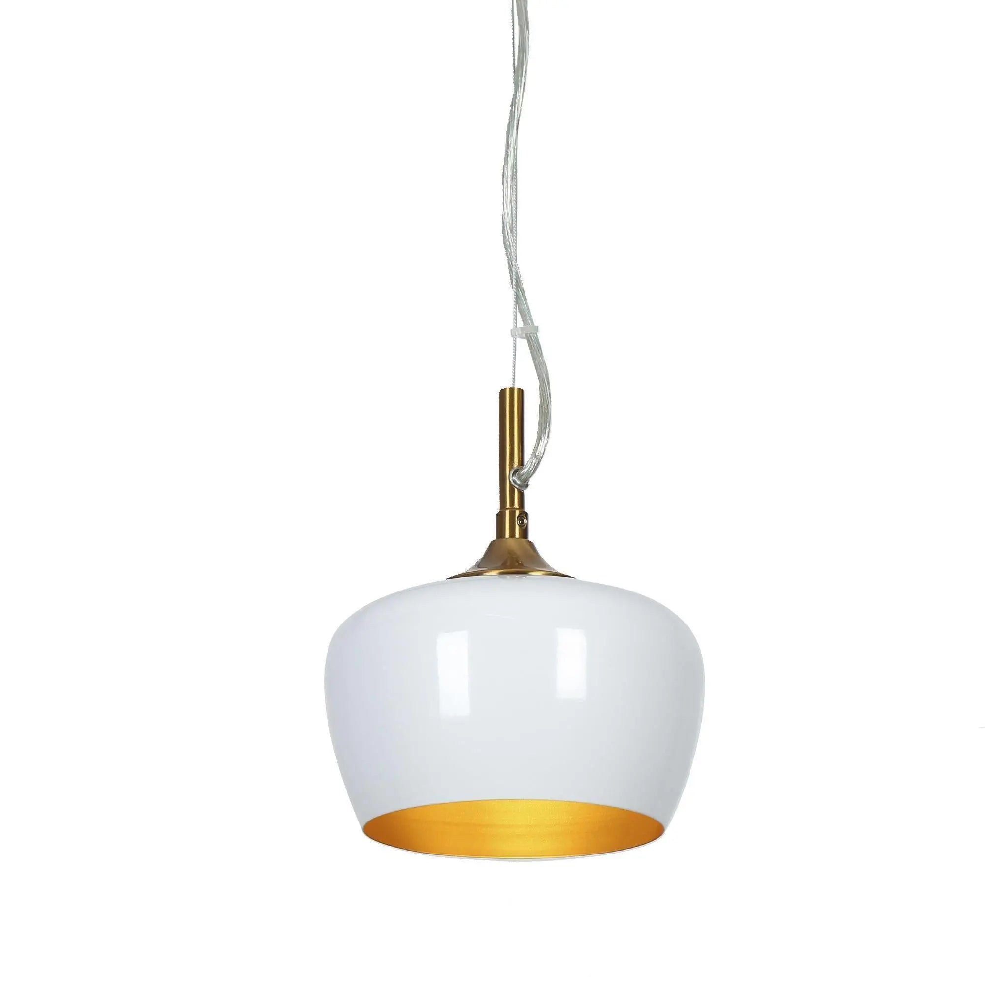 Resplandor 1-Light Mini Gold Modern Pendant Light Fixtures