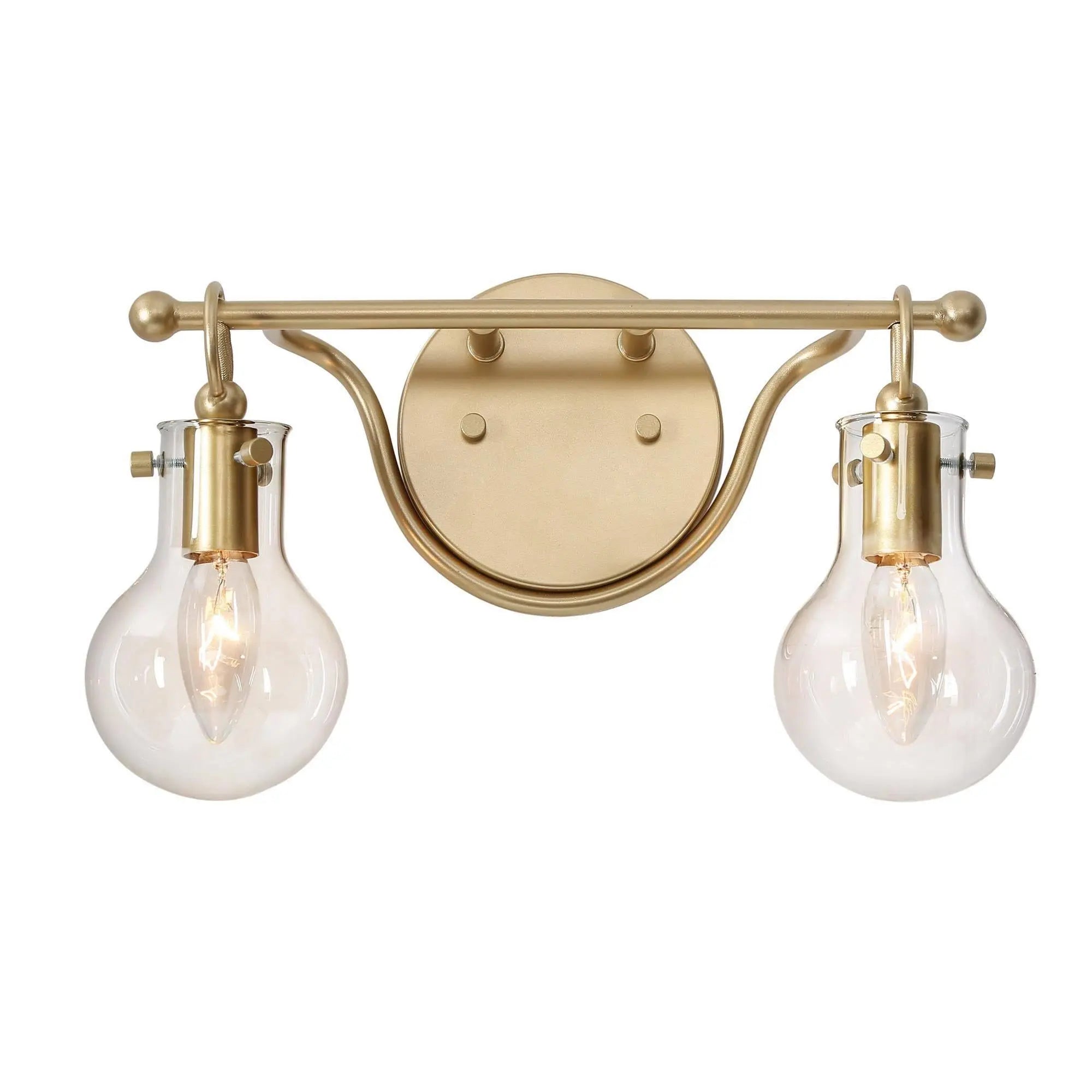 Phosphenes 2-Light Gold Vanity Light