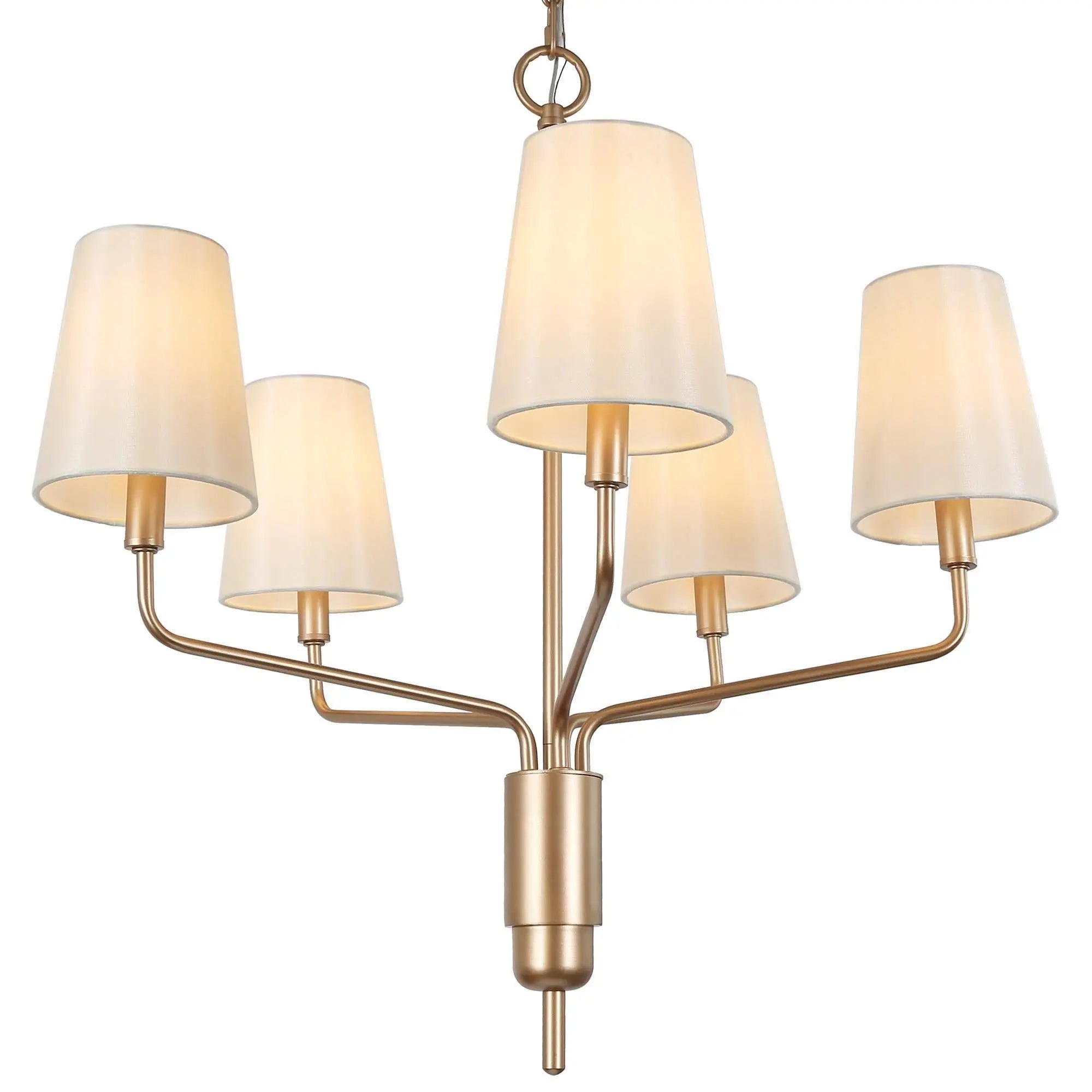 Dendrophylax 5-Light Medium Gold Chandelier