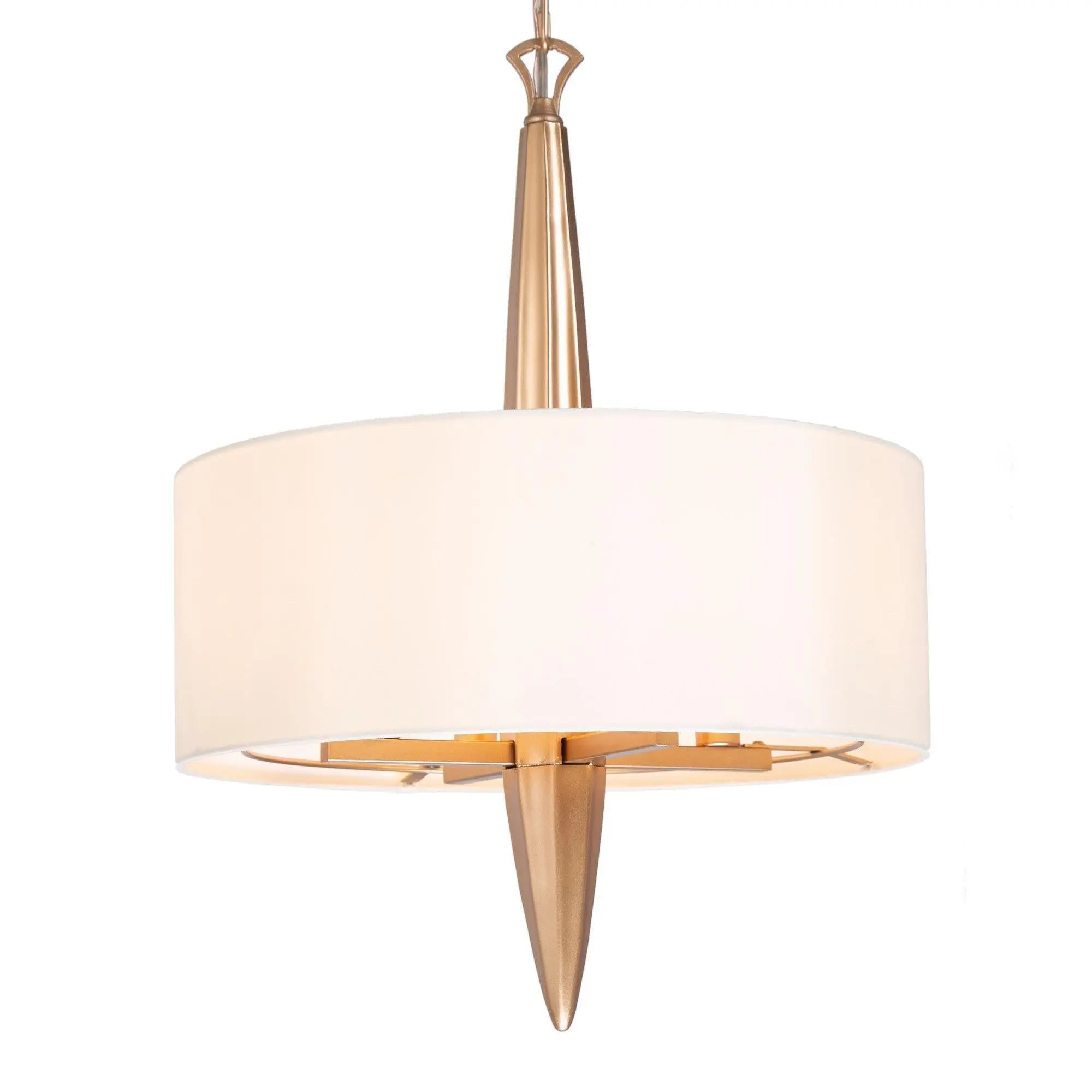 Avirrity 4-Light Small Gold Chandelier