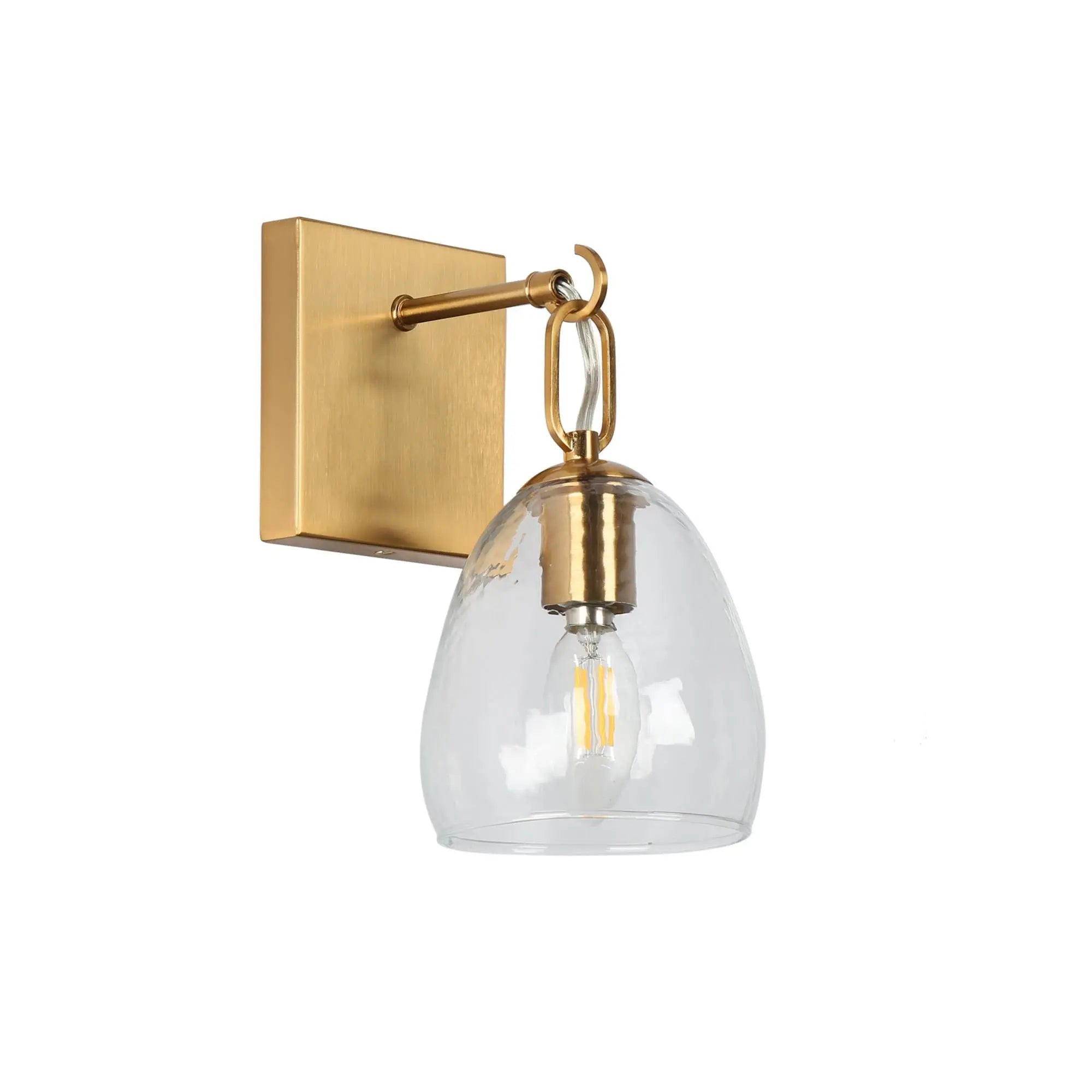 Blobfish 1-Light Gold Vanity Light