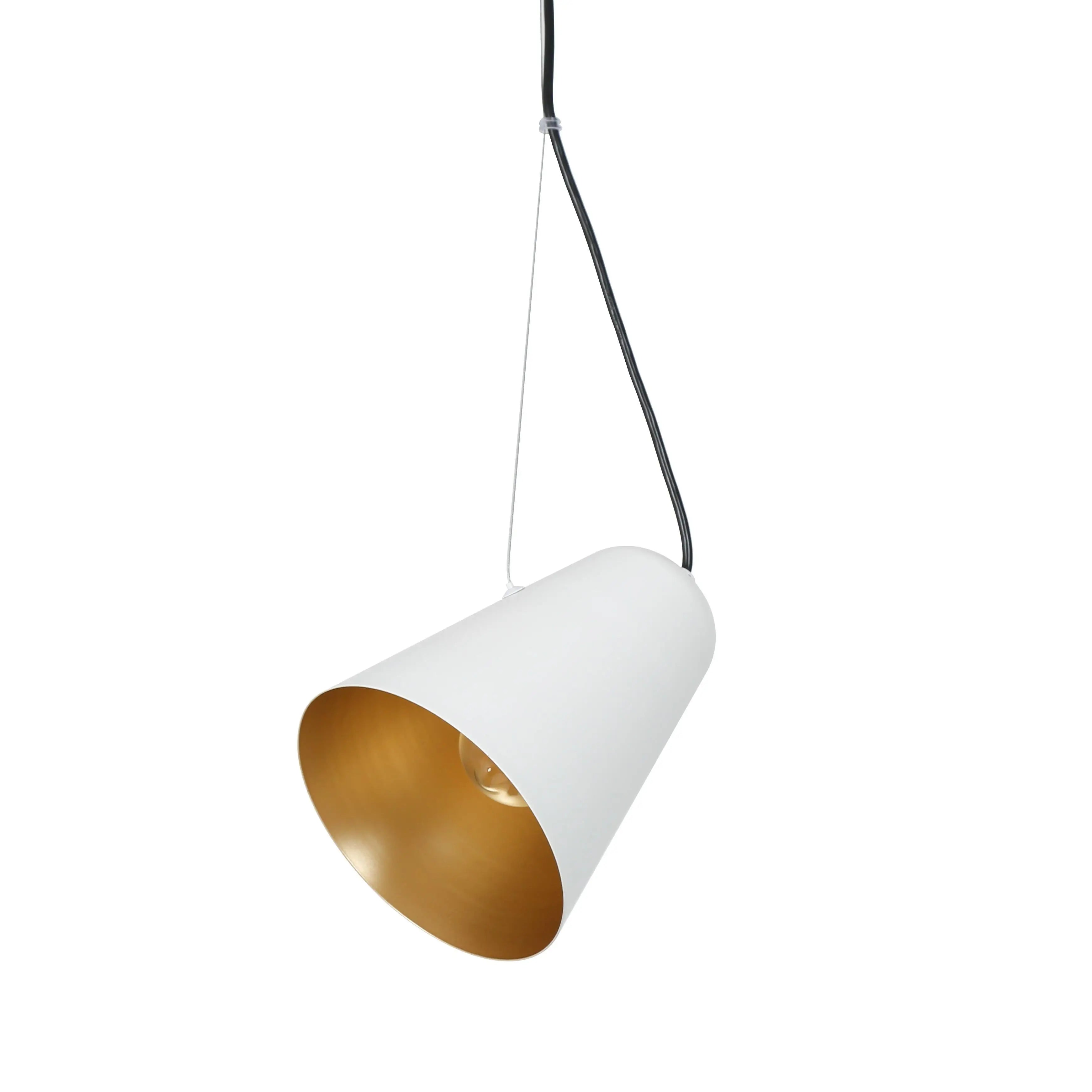 Epodtenve 1-Light Mini Gold Modern Pendant Light Fixtures
