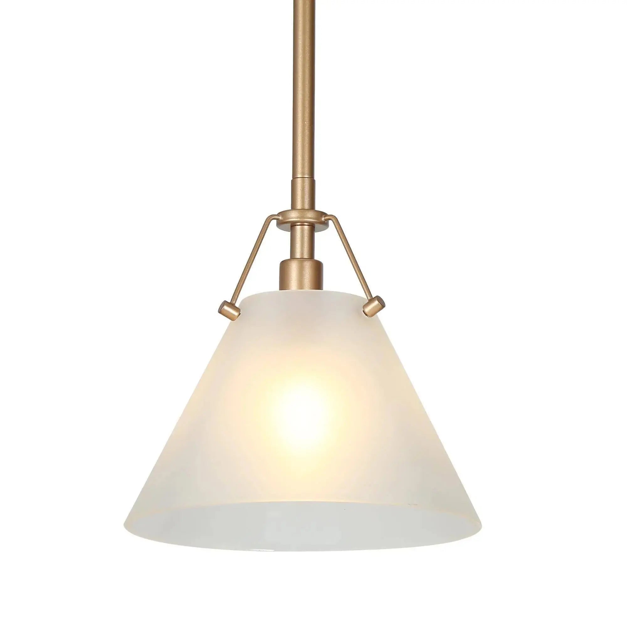 Dashaunda 1-Light Mini Gold Modern Pendant Light Fixtures