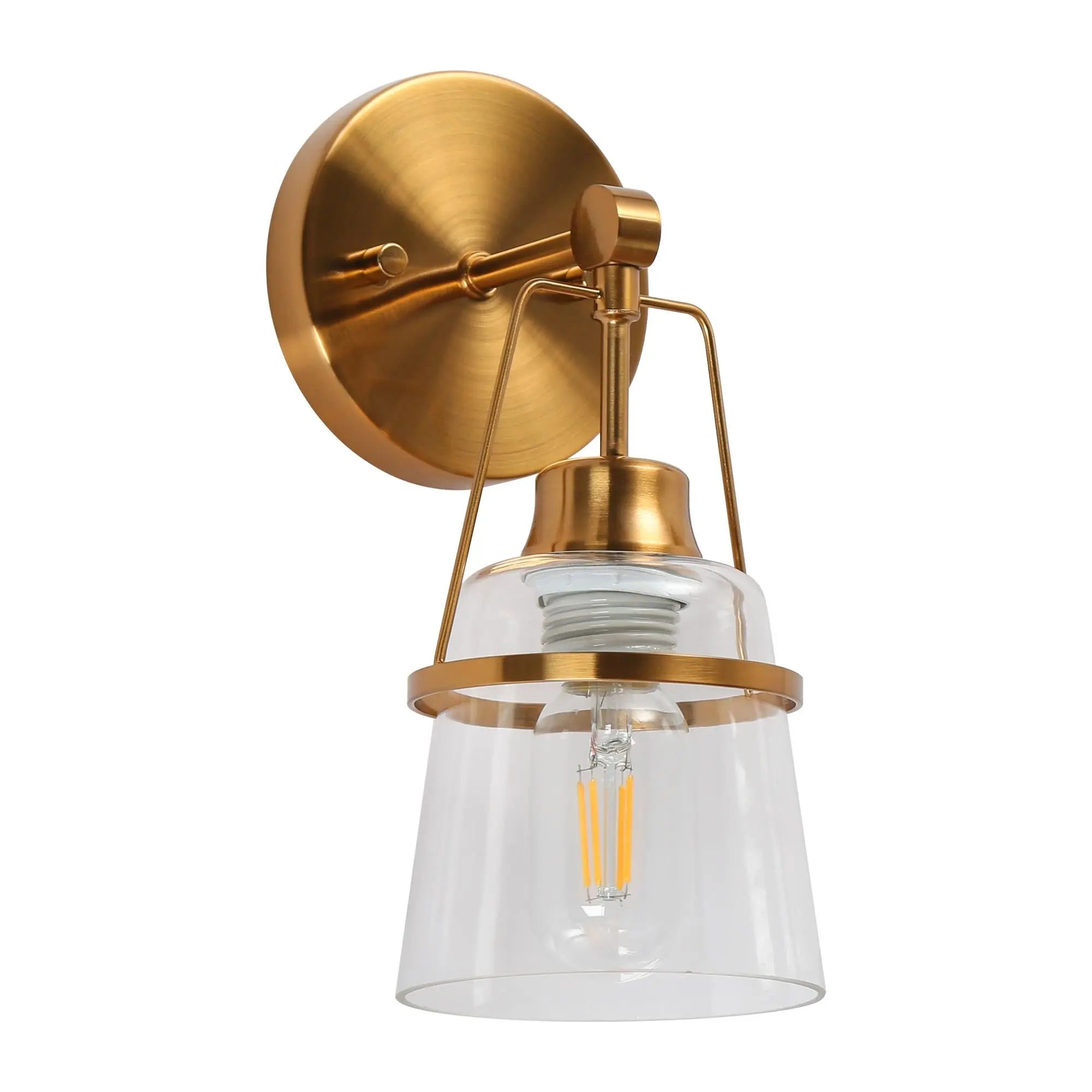 Dendrophyllia 1-Light Gold Vanity Light