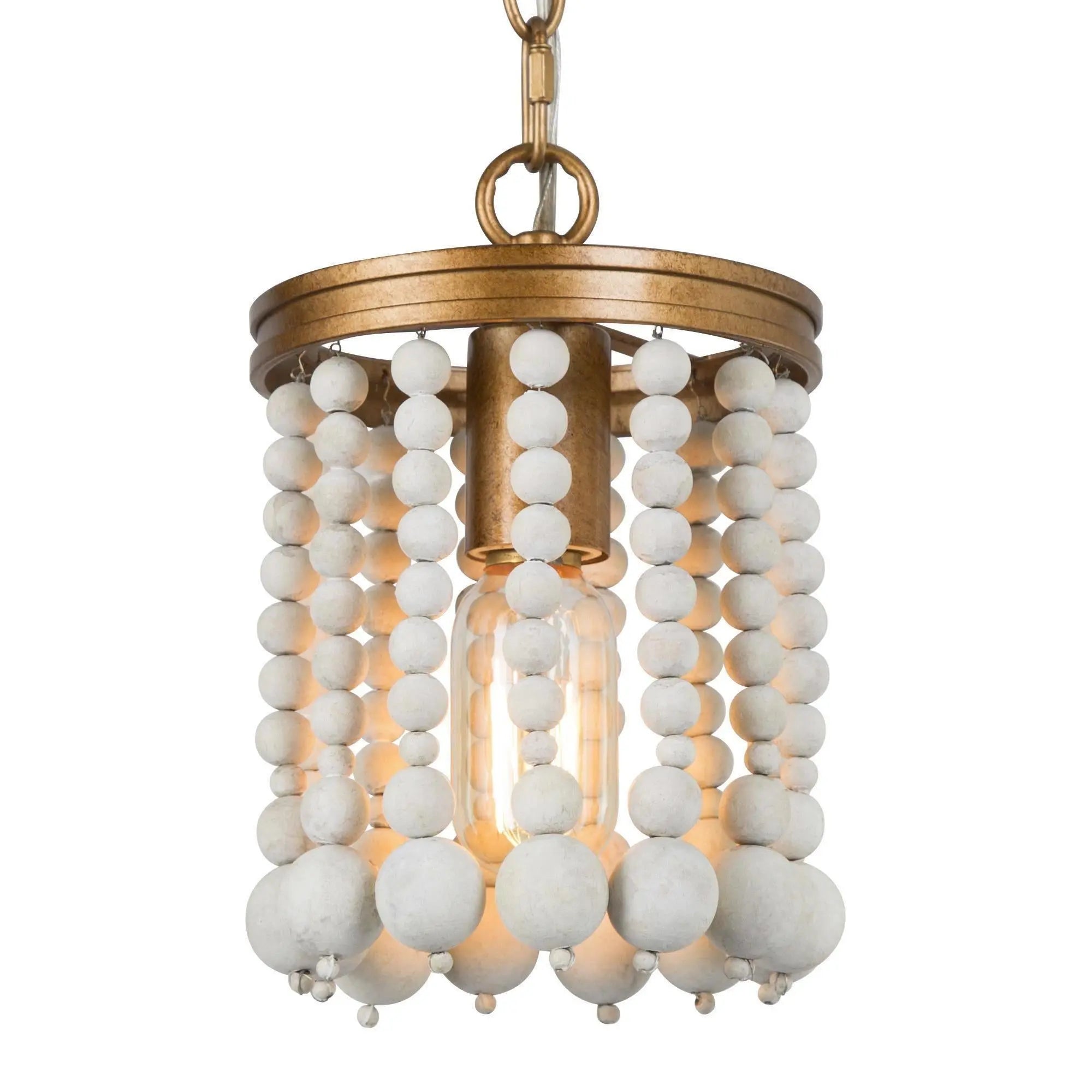 Rutilar 1-Light Mini Gold Modern Pendant Light Fixtures