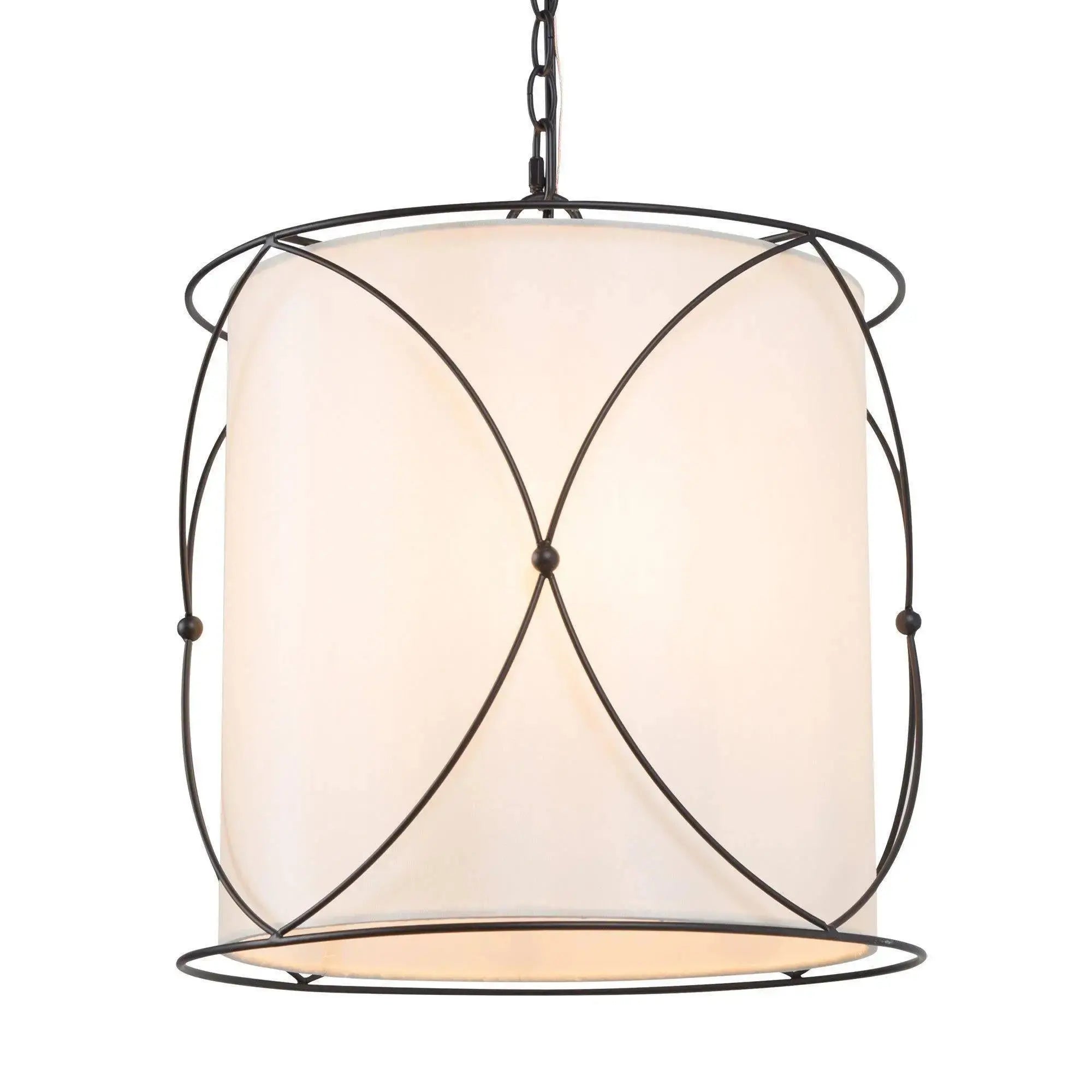 Halimeda 3-Light Mini Black Chandelier