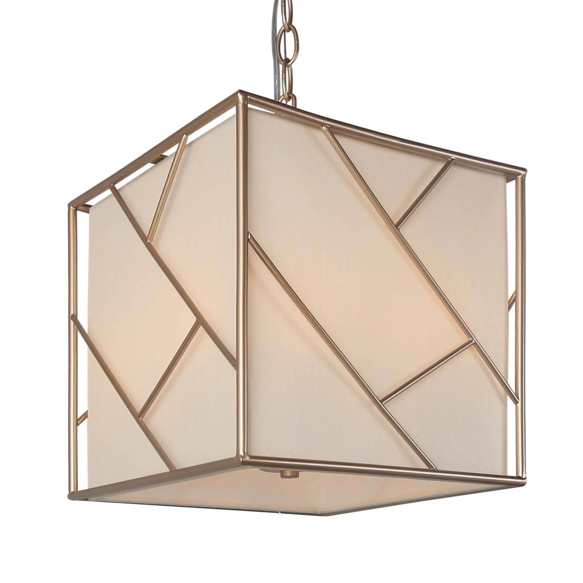 Herevenir 4-Light Mini Gold Chandelier