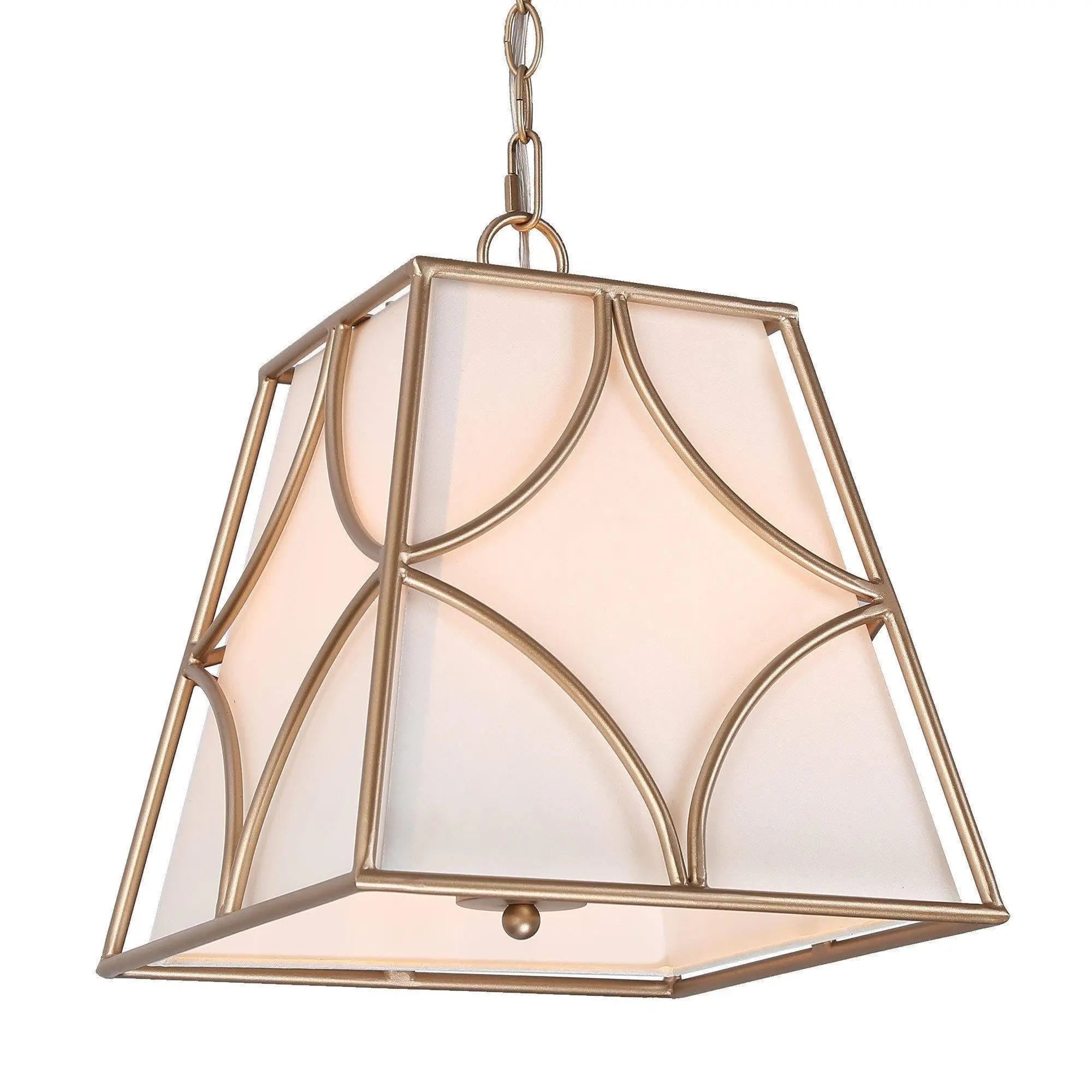 Joseph 4-Light Mini Gold Chandelier