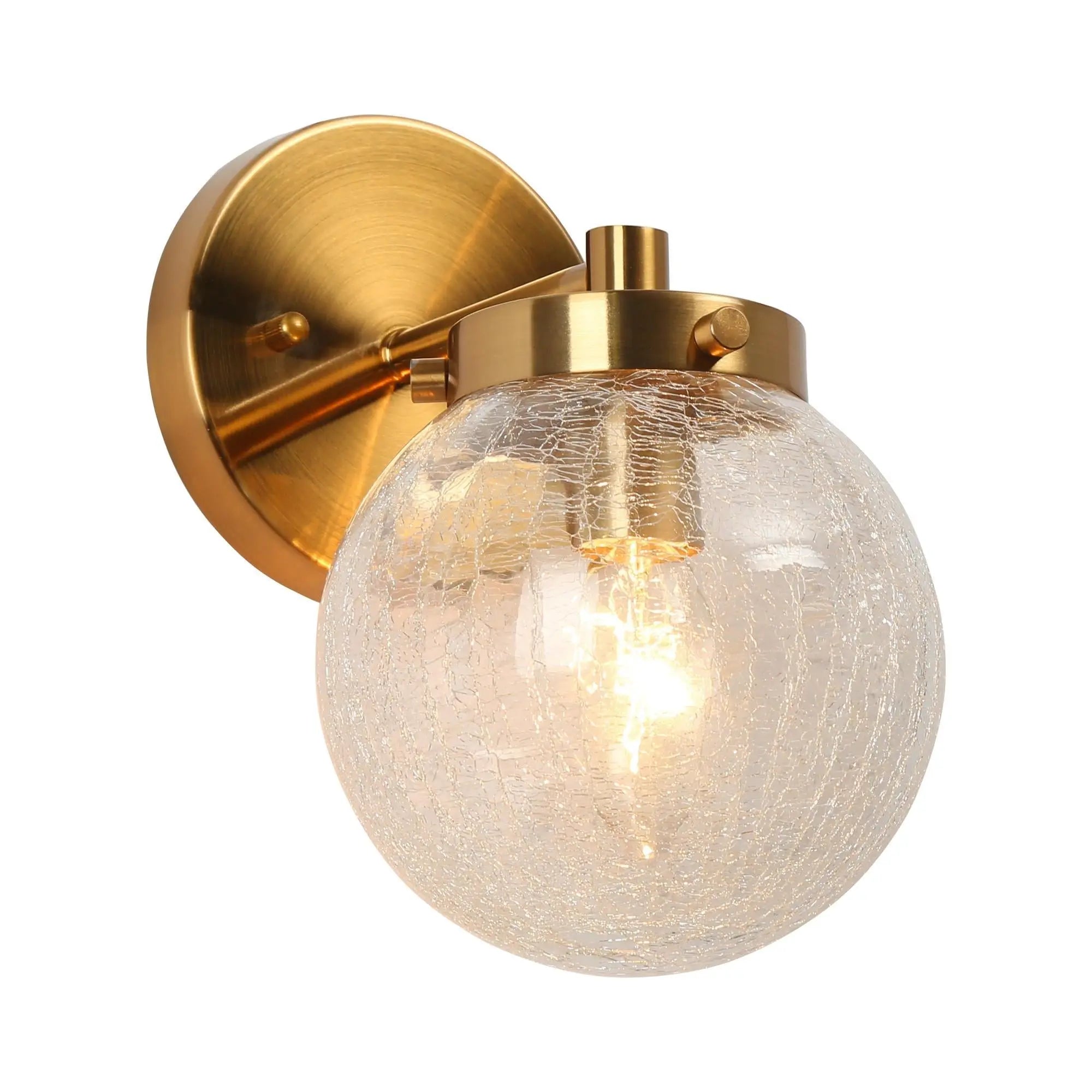 Ariene 1-Light Brass Vanity Light