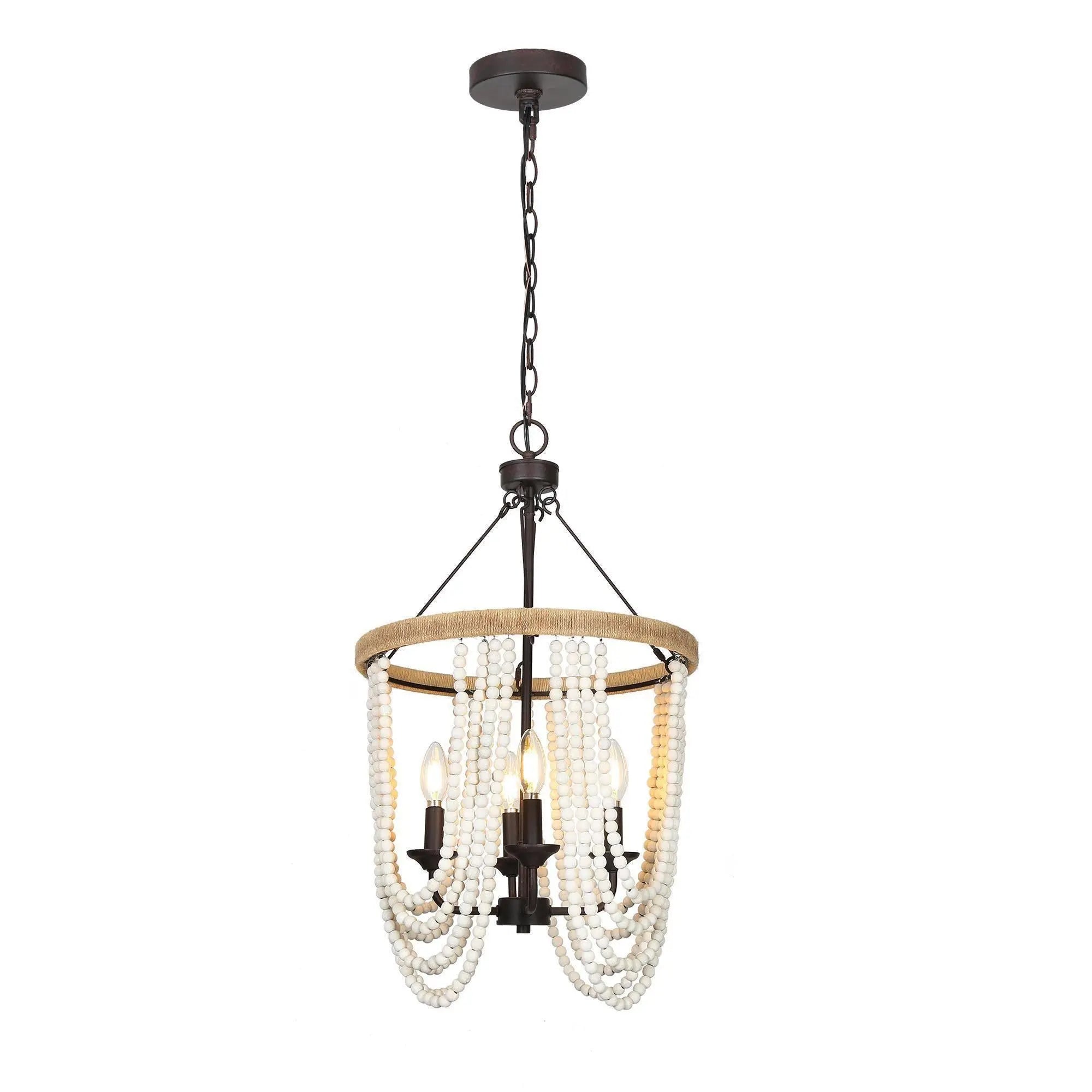 Mystralyn 4-Light Small Gold Chandelier
