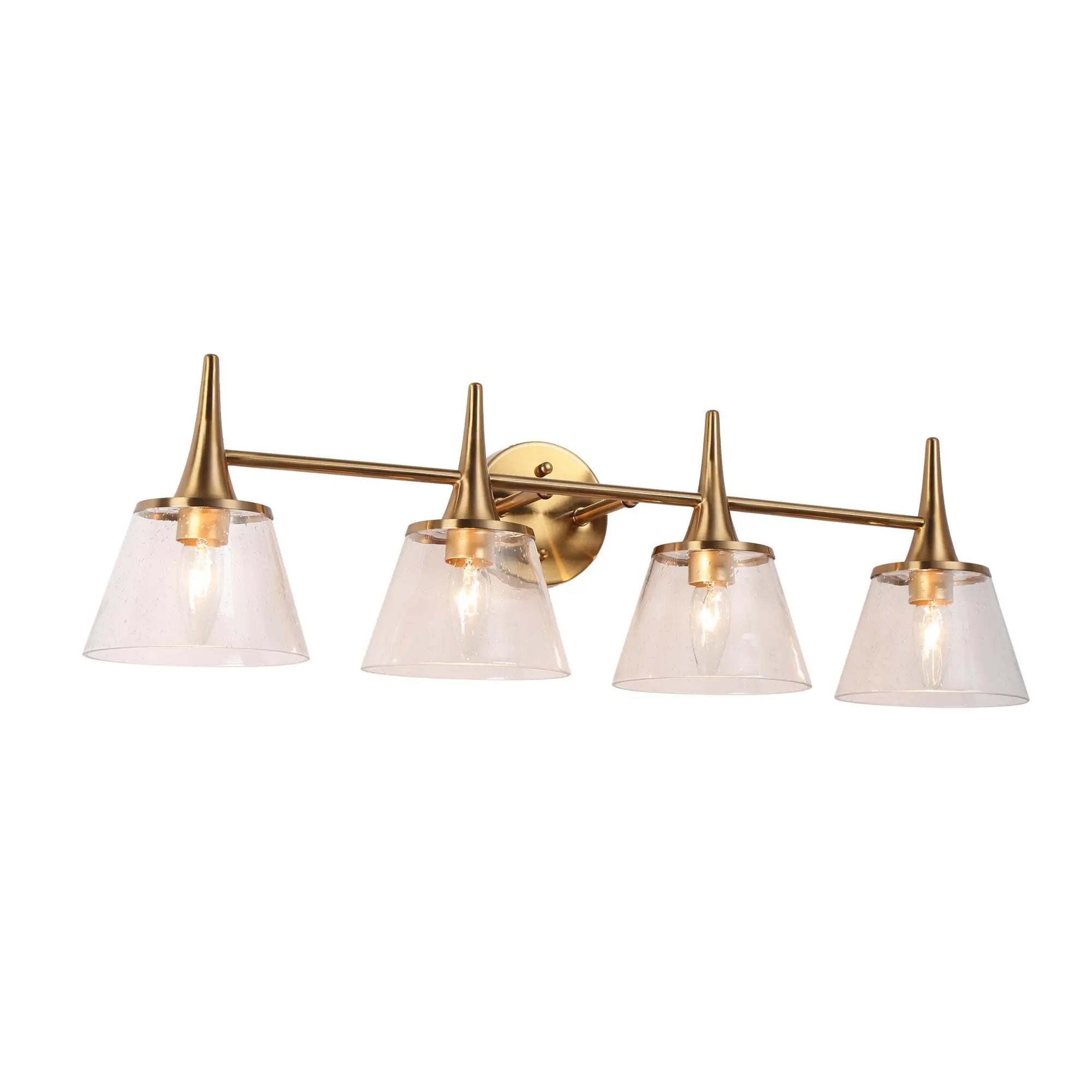 Quoridan 4-Light Gold Vanity Light