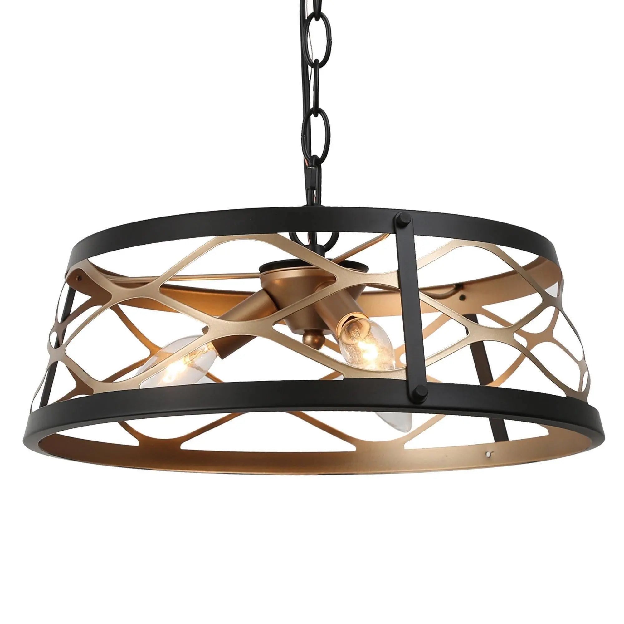 Transylvania 3-Light Small Black Chandelier