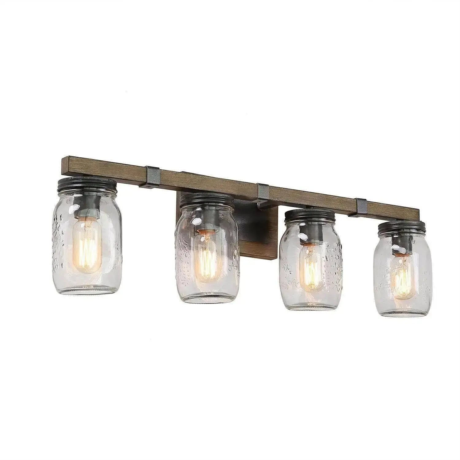 Gerenuk 4-Light Wood Vanity Light