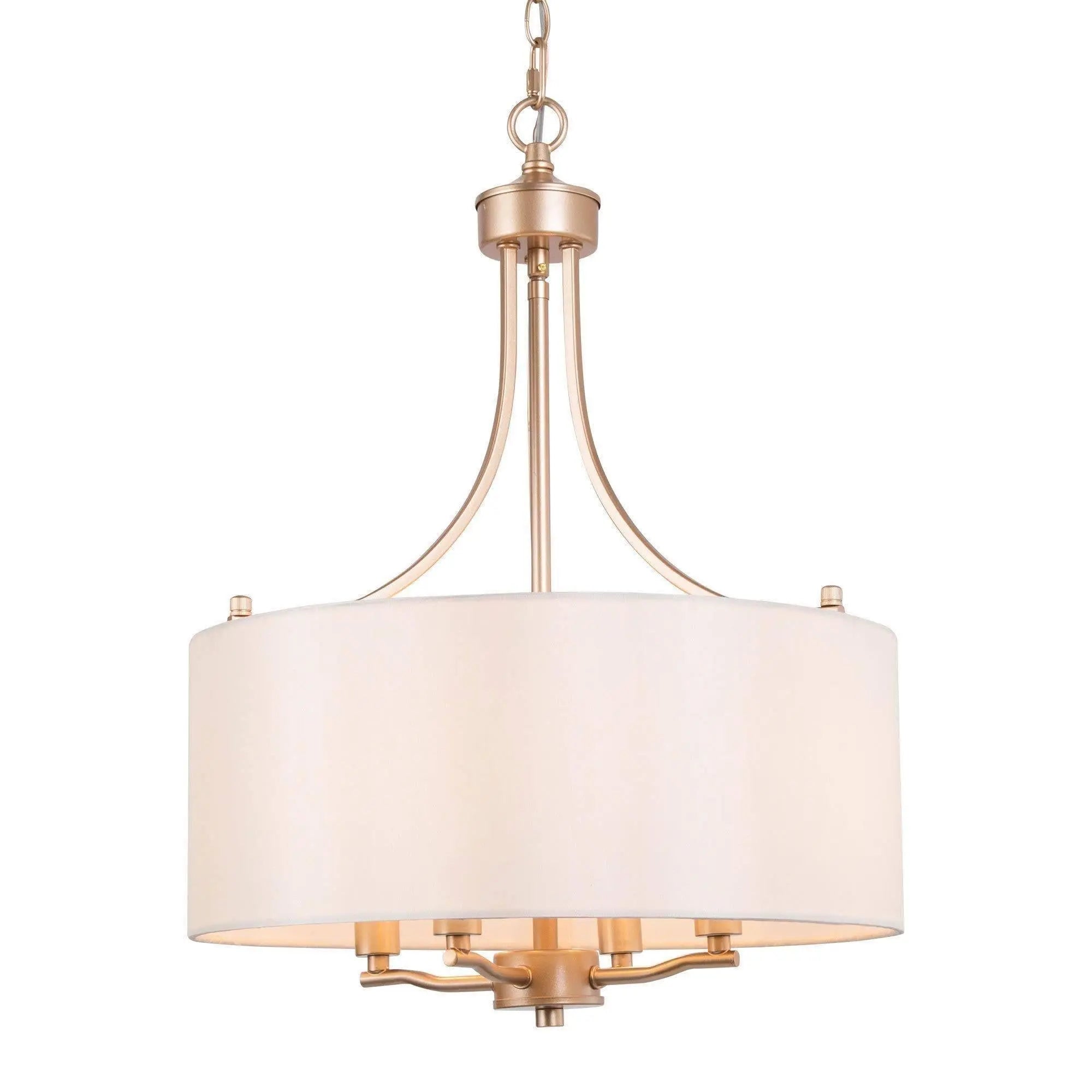 Ecliptix 4-Light Small Gold Chandelier