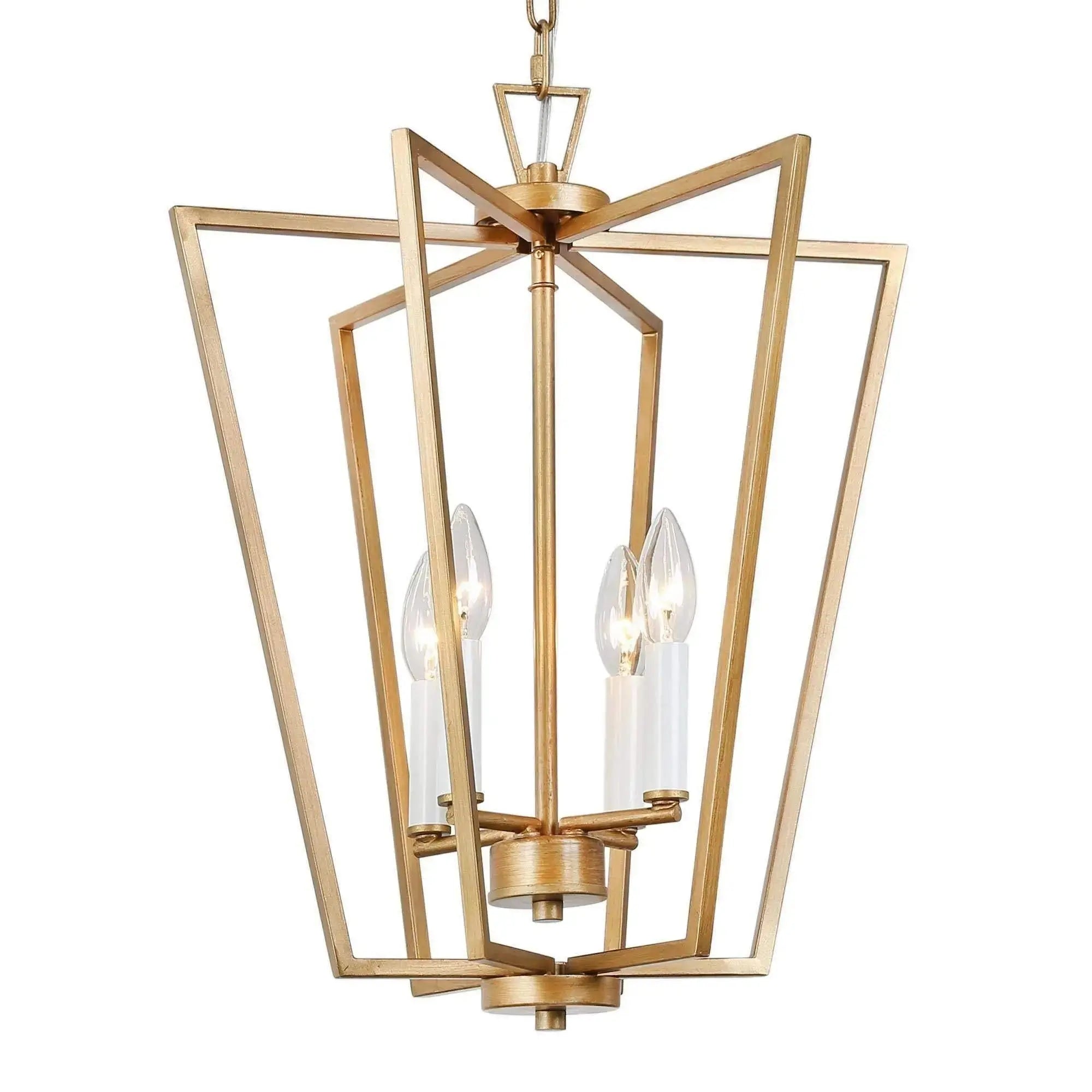 Ophrendon 4-Light Small Gold Chandelier