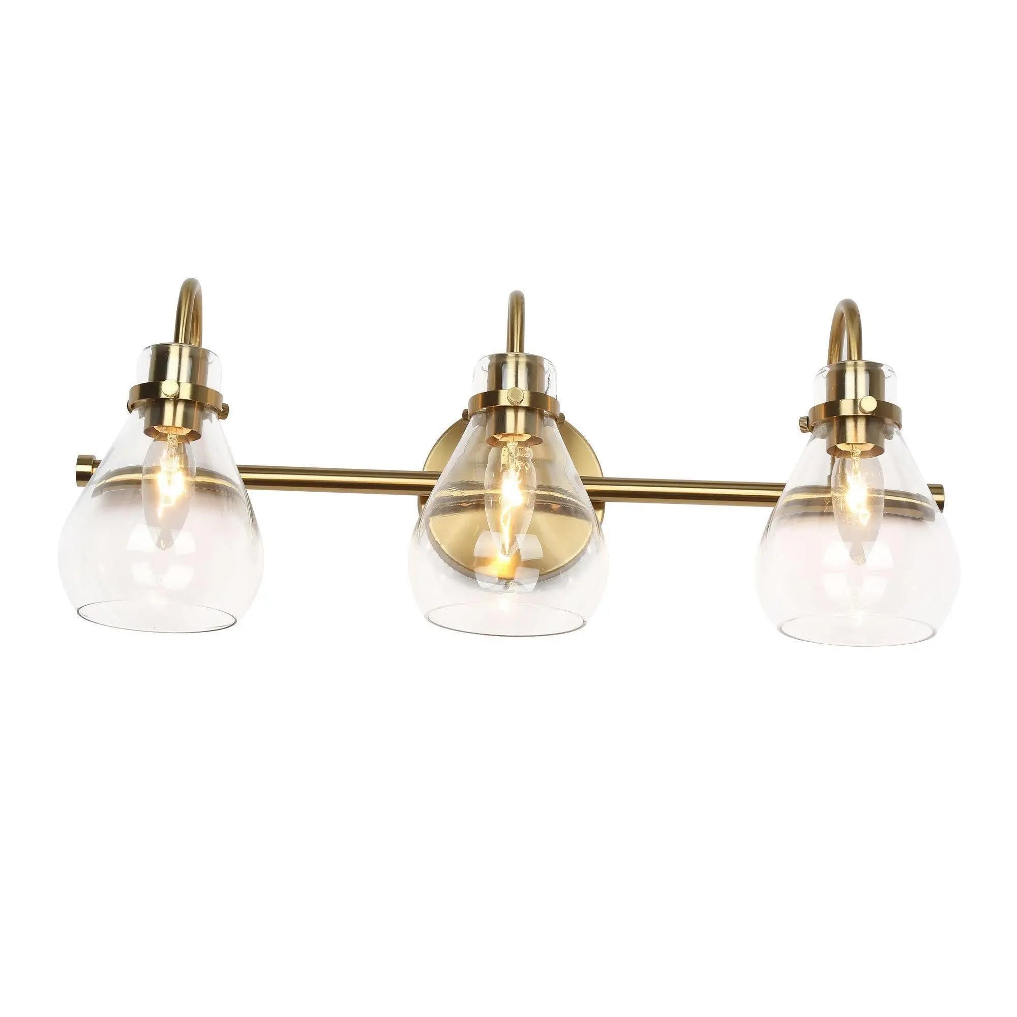 Thimbleweed 3-Light Gold Vanity Light
