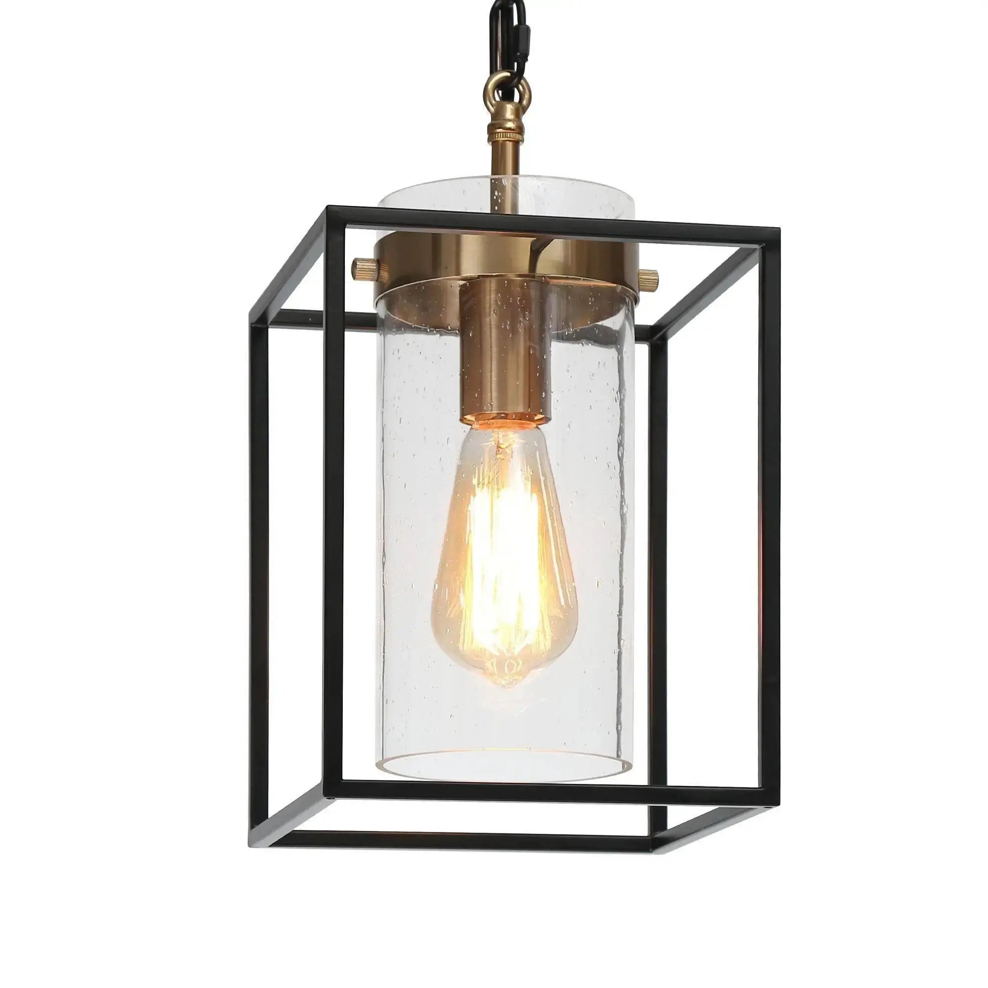 Sorostaric 1-Light Mini Black Modern Pendant Light Fixtures