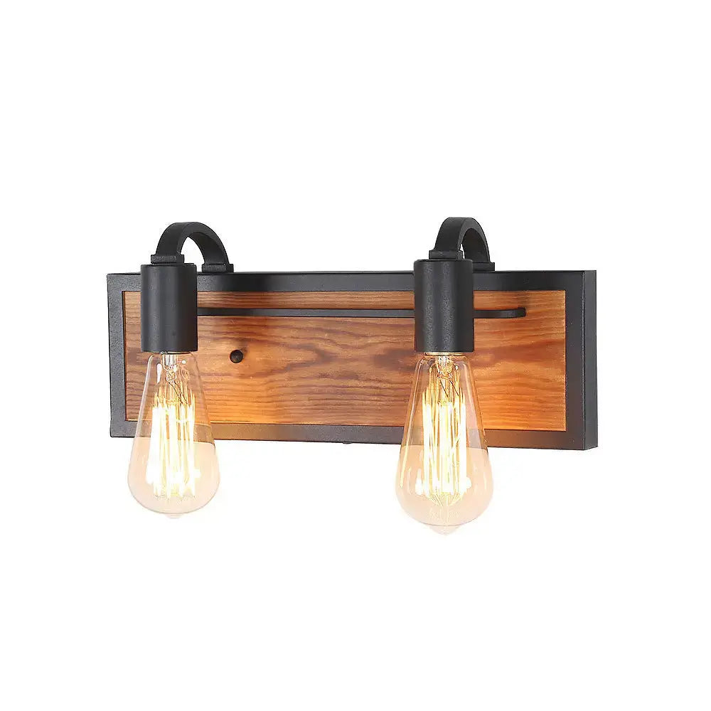 Valtiary 2-Light Wood Vanity Light
