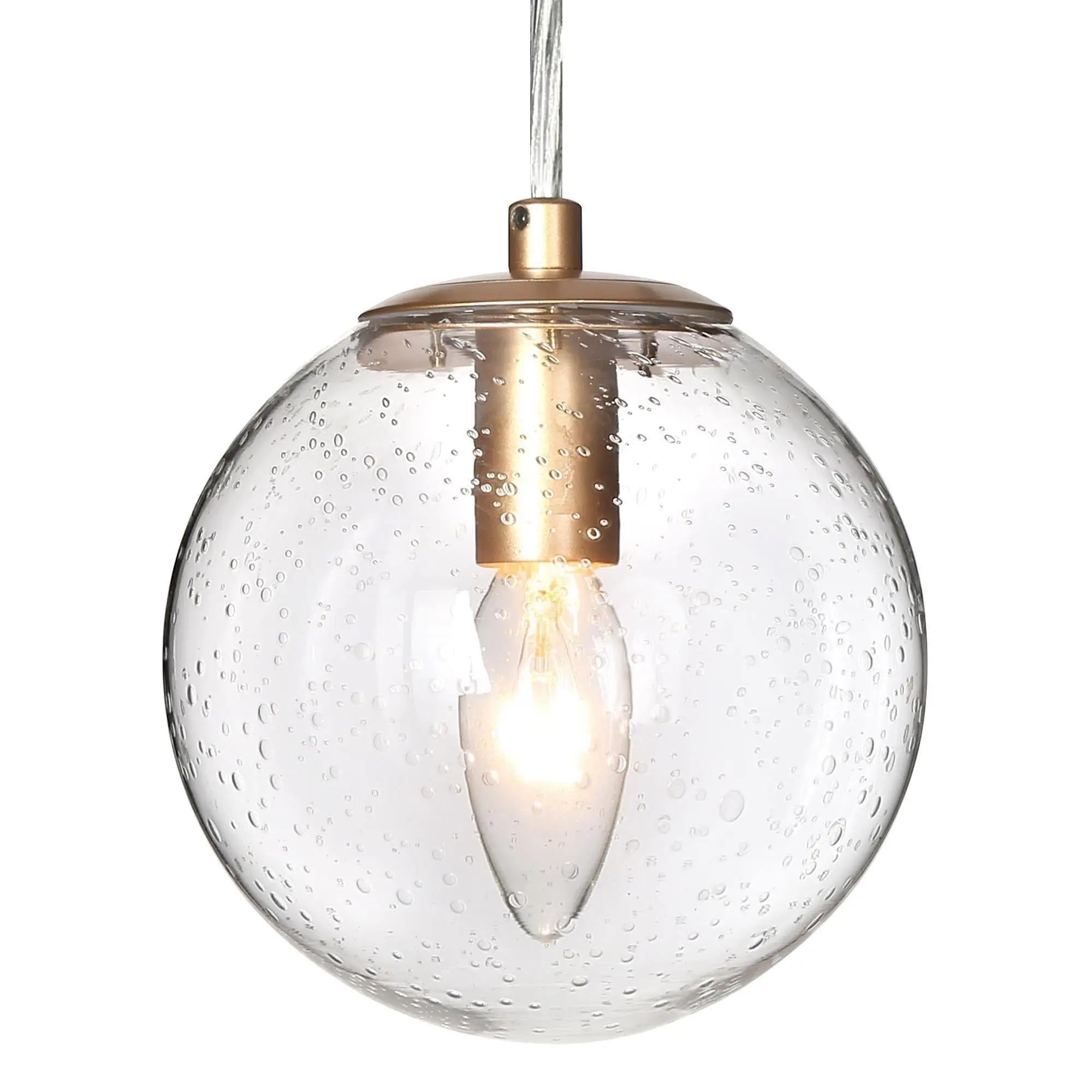 Tyrone 1-Light Mini Gold Modern Pendant Light Fixtures