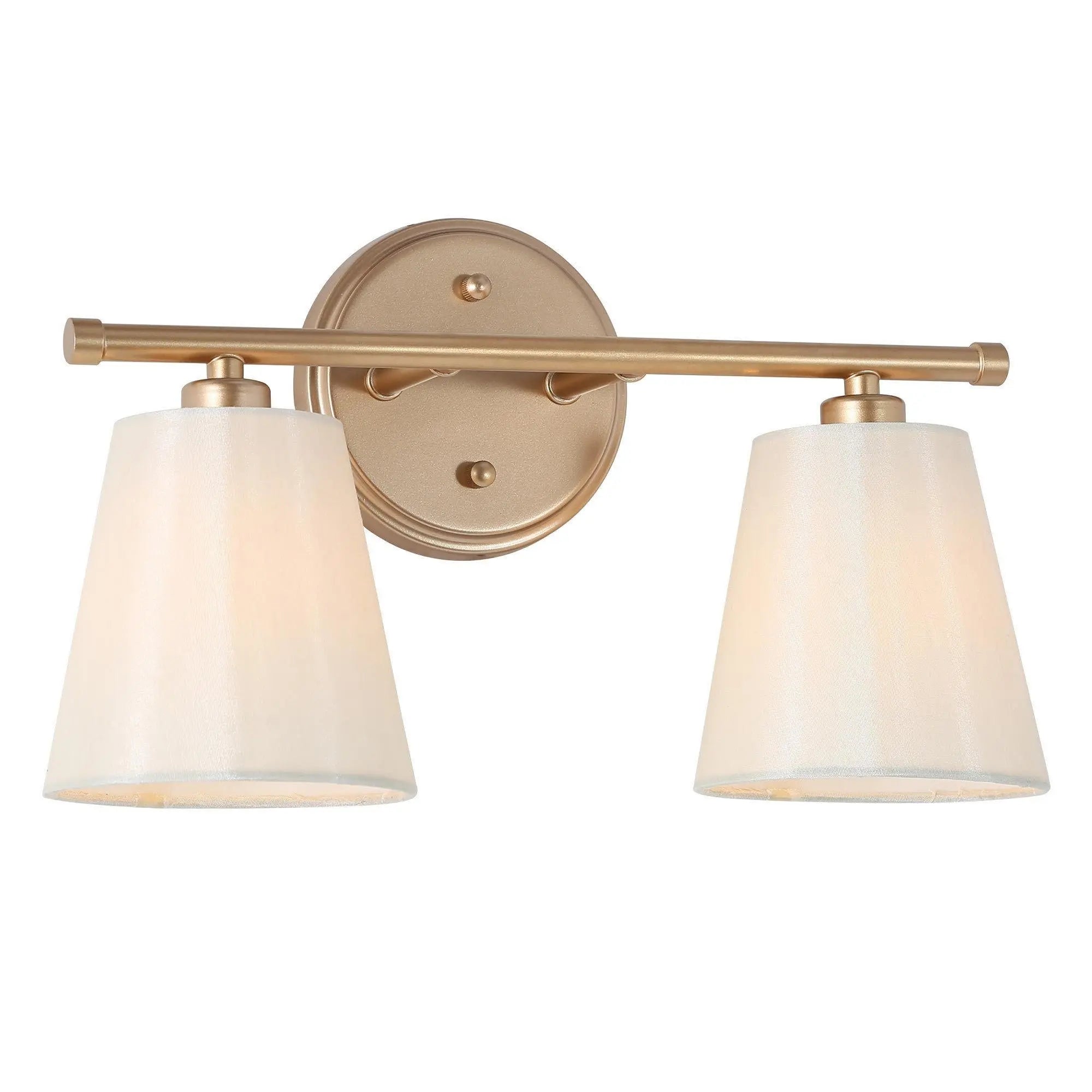 Galateia 2-Light Gold Vanity Light