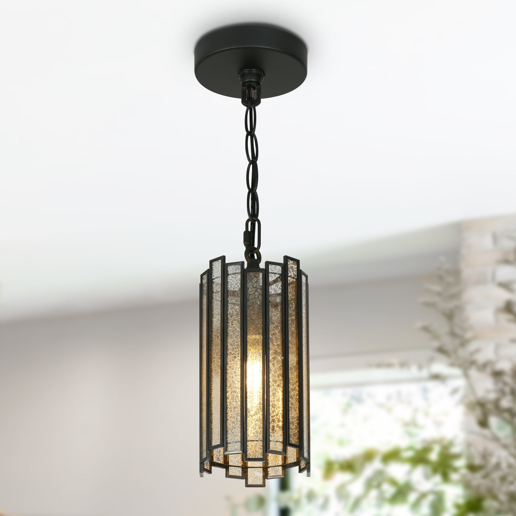 Hemaaolay 3-Light 30-in Black Modern Linear Kitchen Island Light