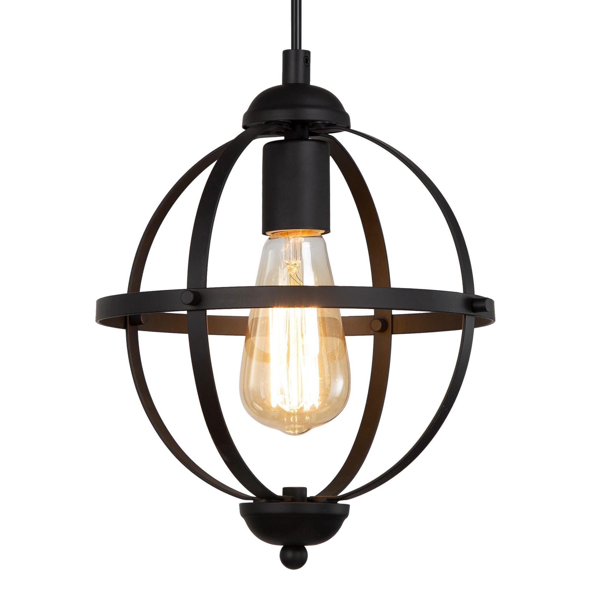 Farmhouse 1-Light Globe Pendant Light