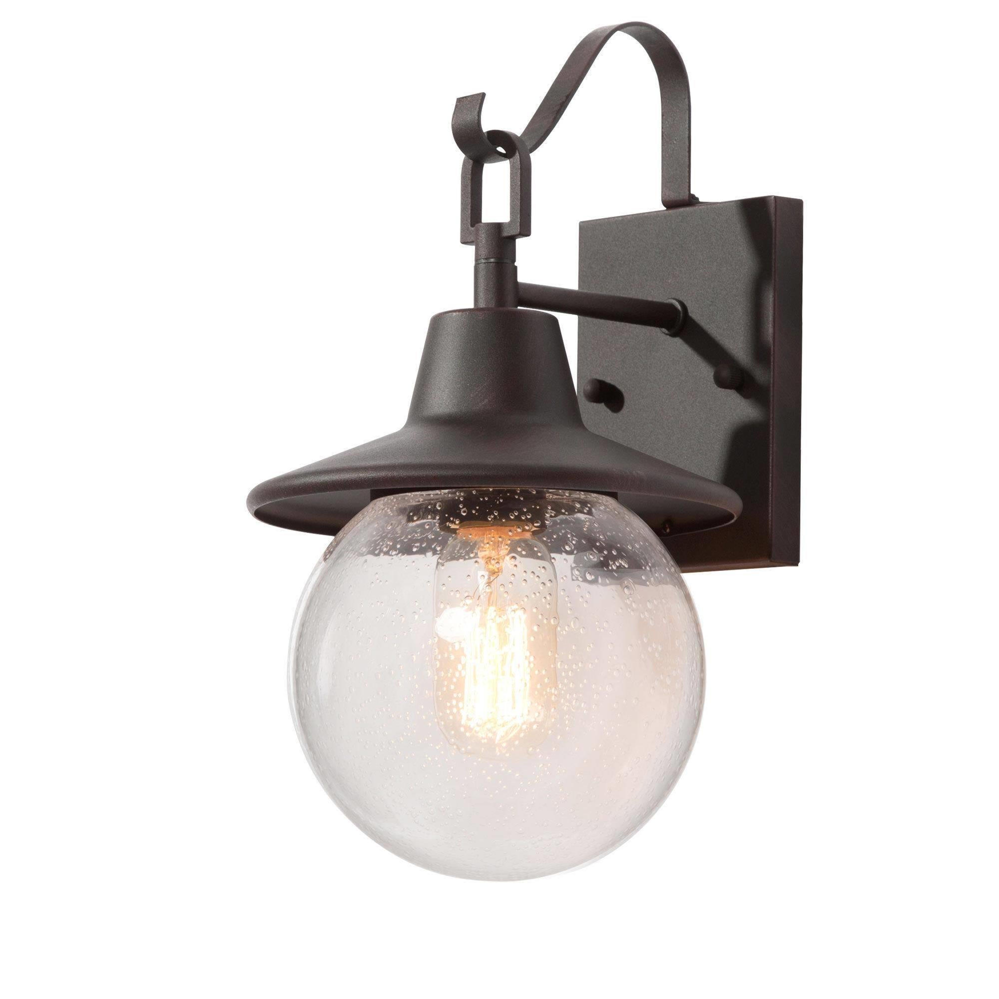 Braukunst 12.5"H 1-Light Bronze Outdoor Wall Light