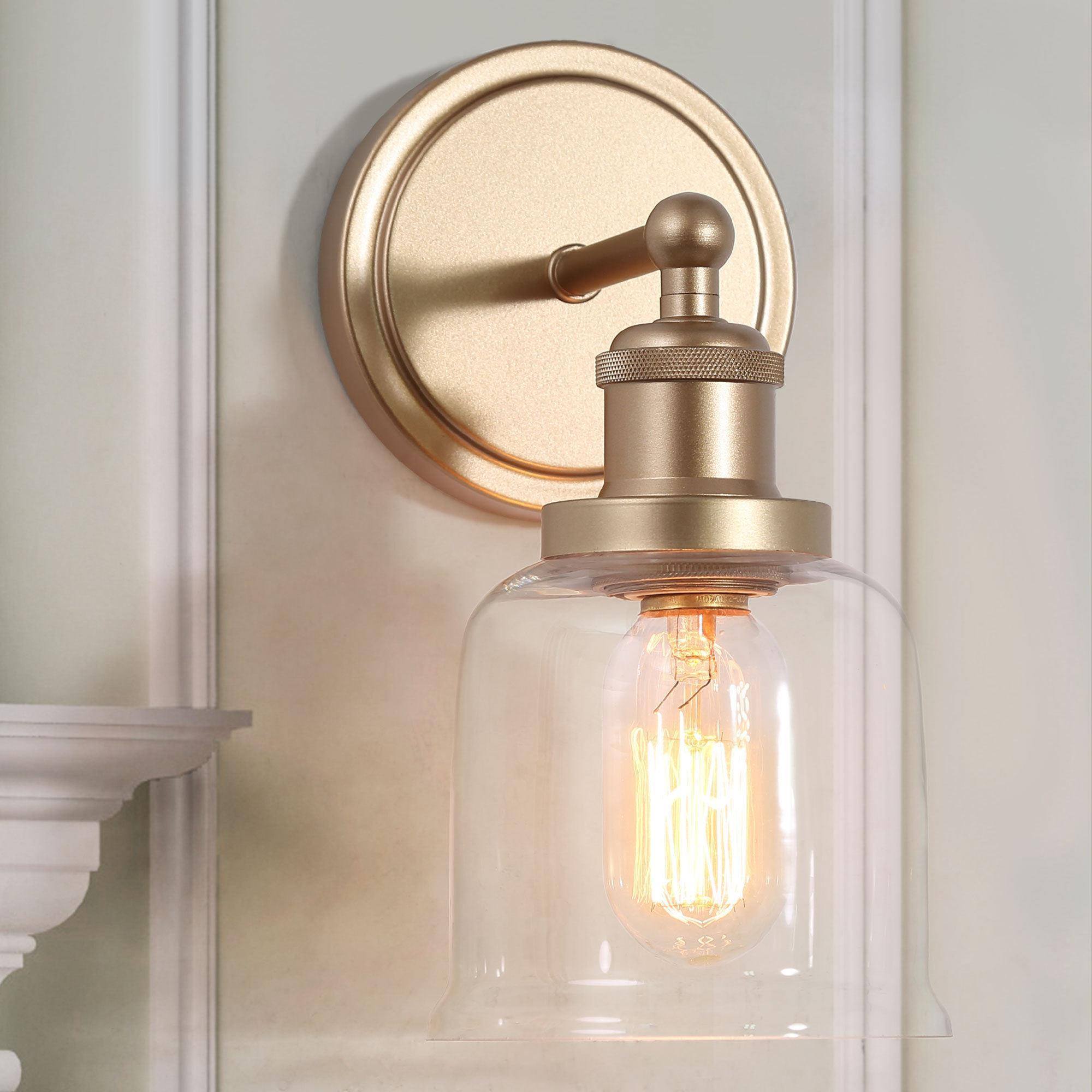 Hengrava 4-Light Gold Vanity Light