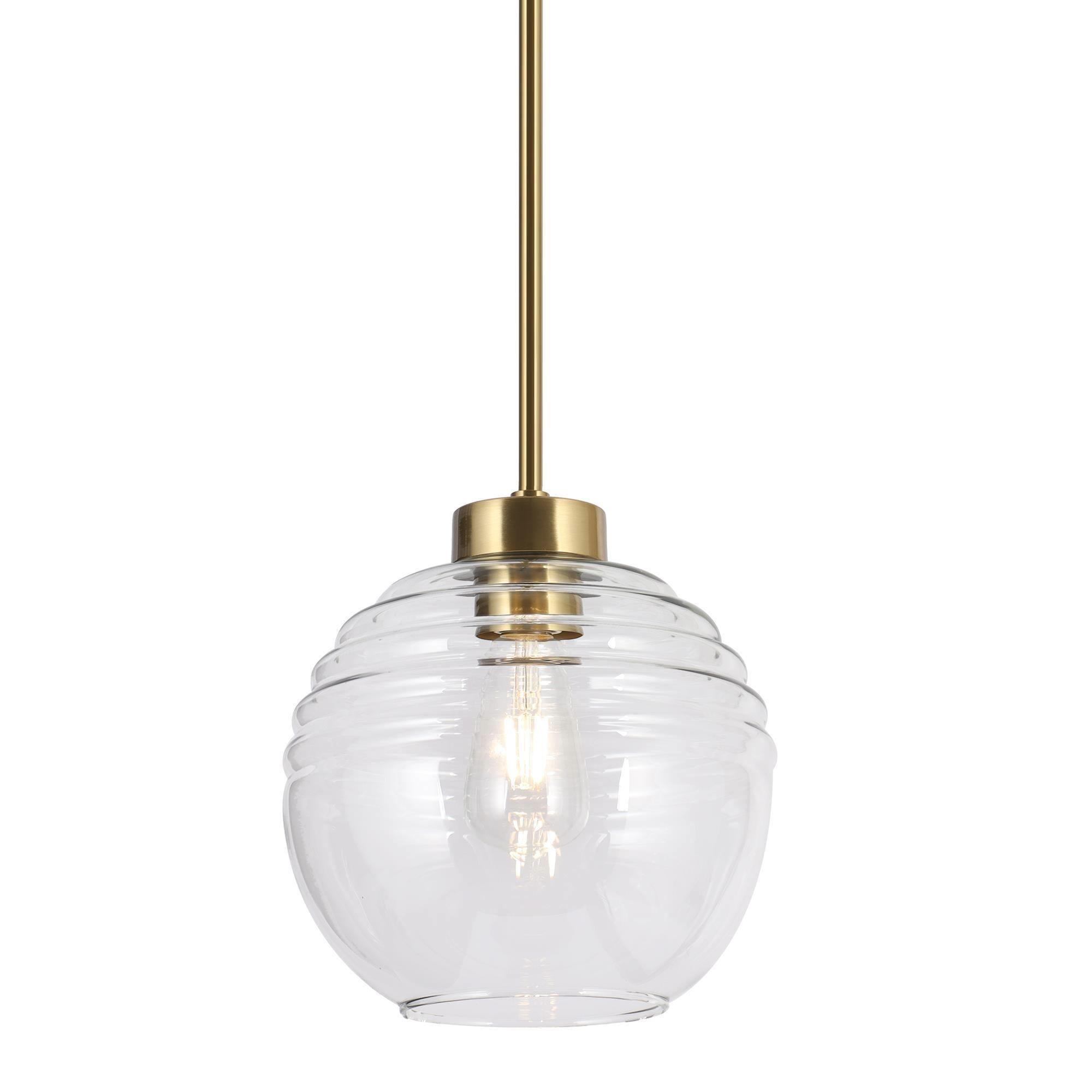 1-Light Gold Pendant Light