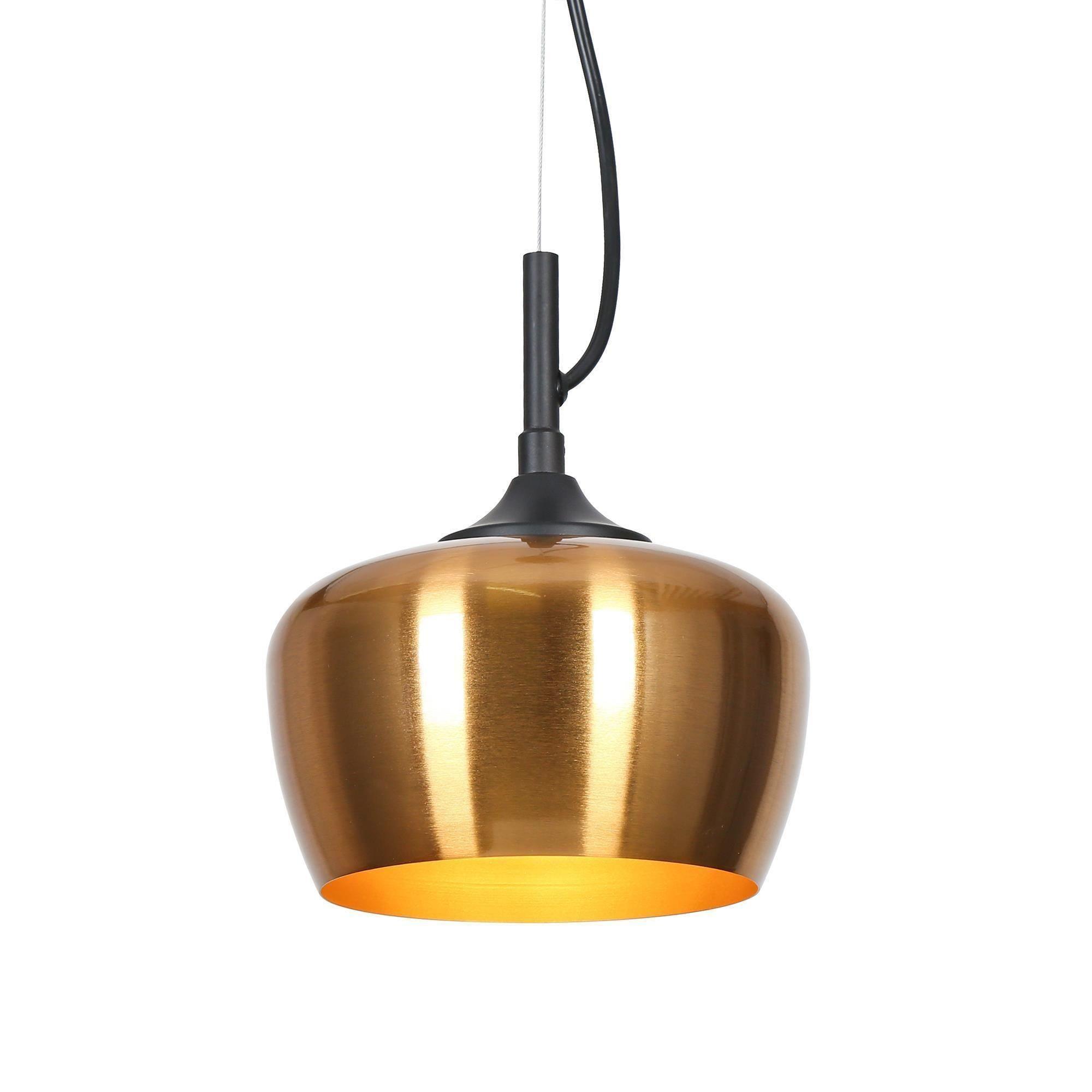 1-Light Gold Pendant Lights