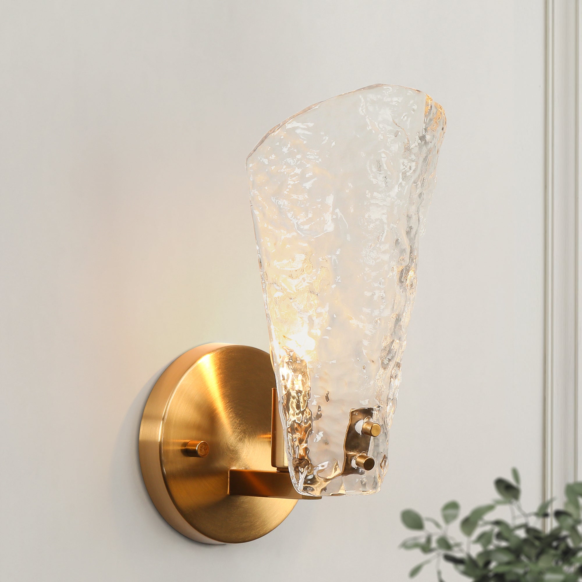 Azfenro 1-Light Gold Vanity Light
