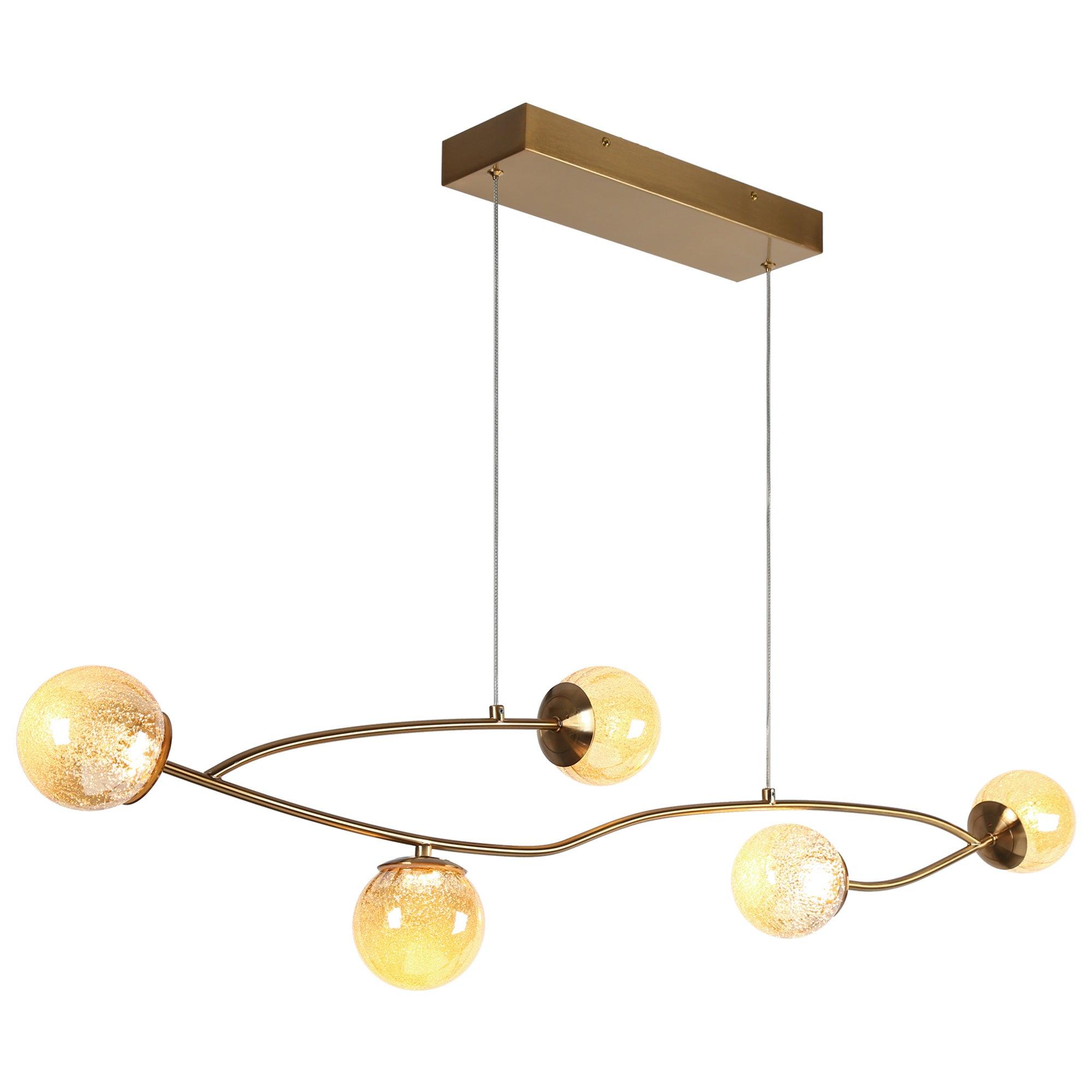 5-Light LED Island Chandeliers Lights
