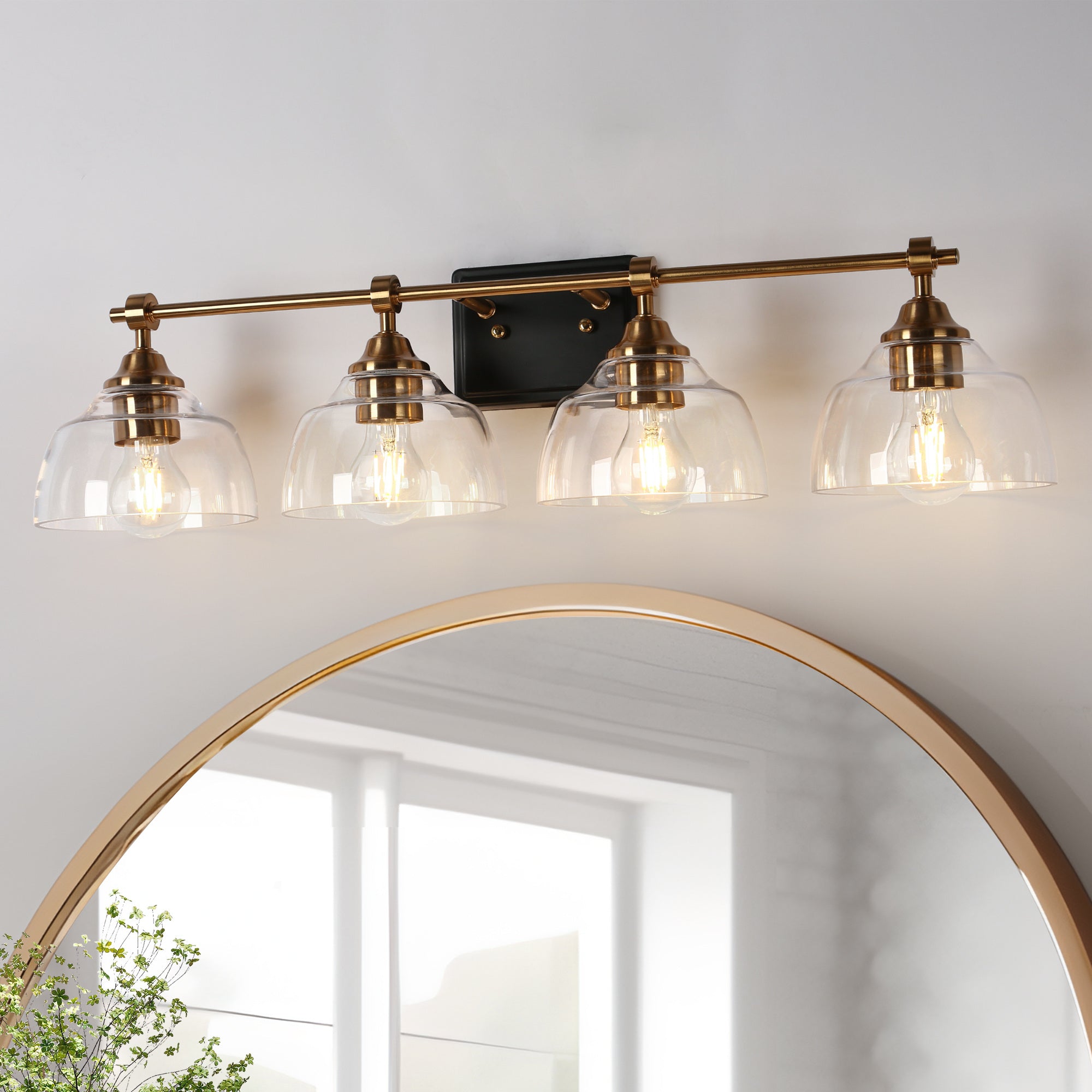 Lainanger 3-Light Brass Vanity Light