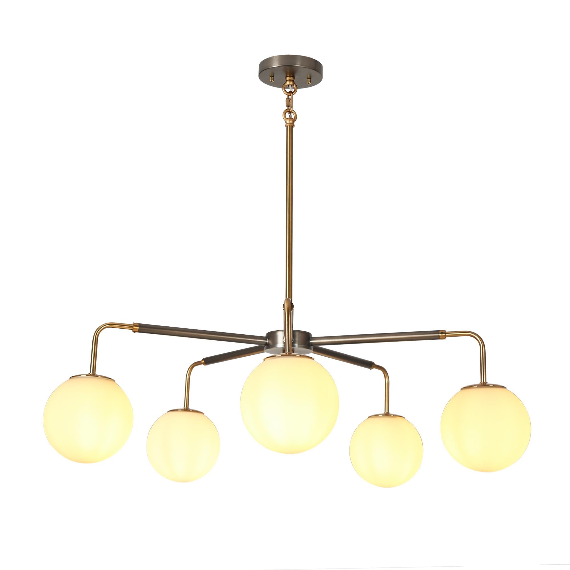 Aladarimostinin 5-Light Large Gold Chandelier