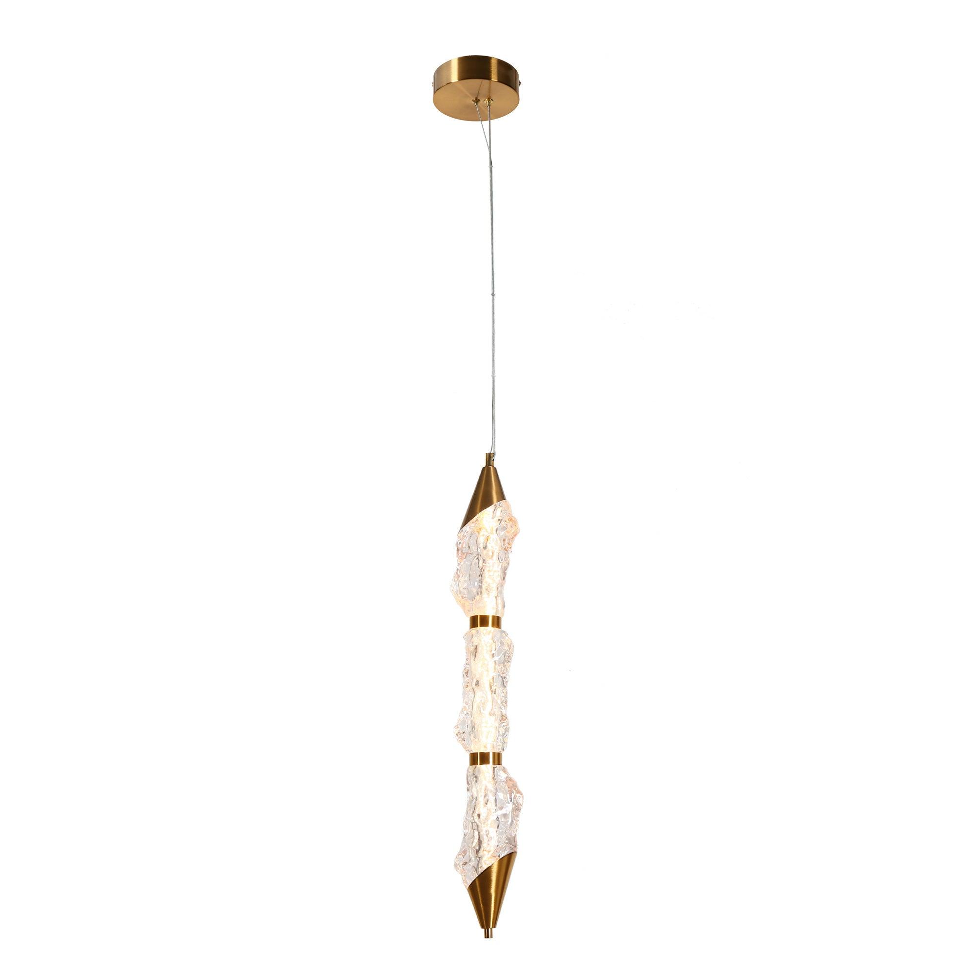1-Light LED Resin Pendant Light