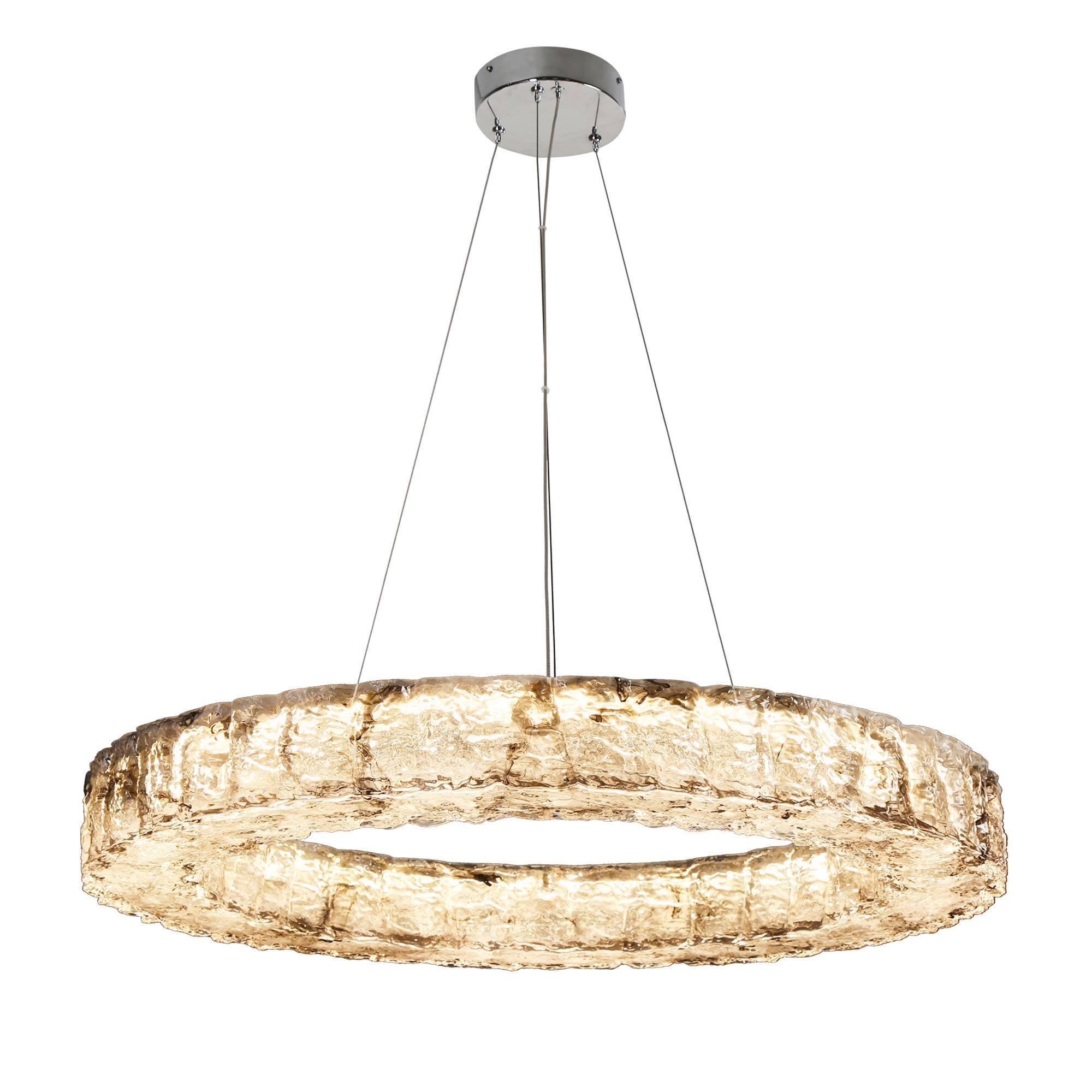 1-Light LED Ring Chandeliers