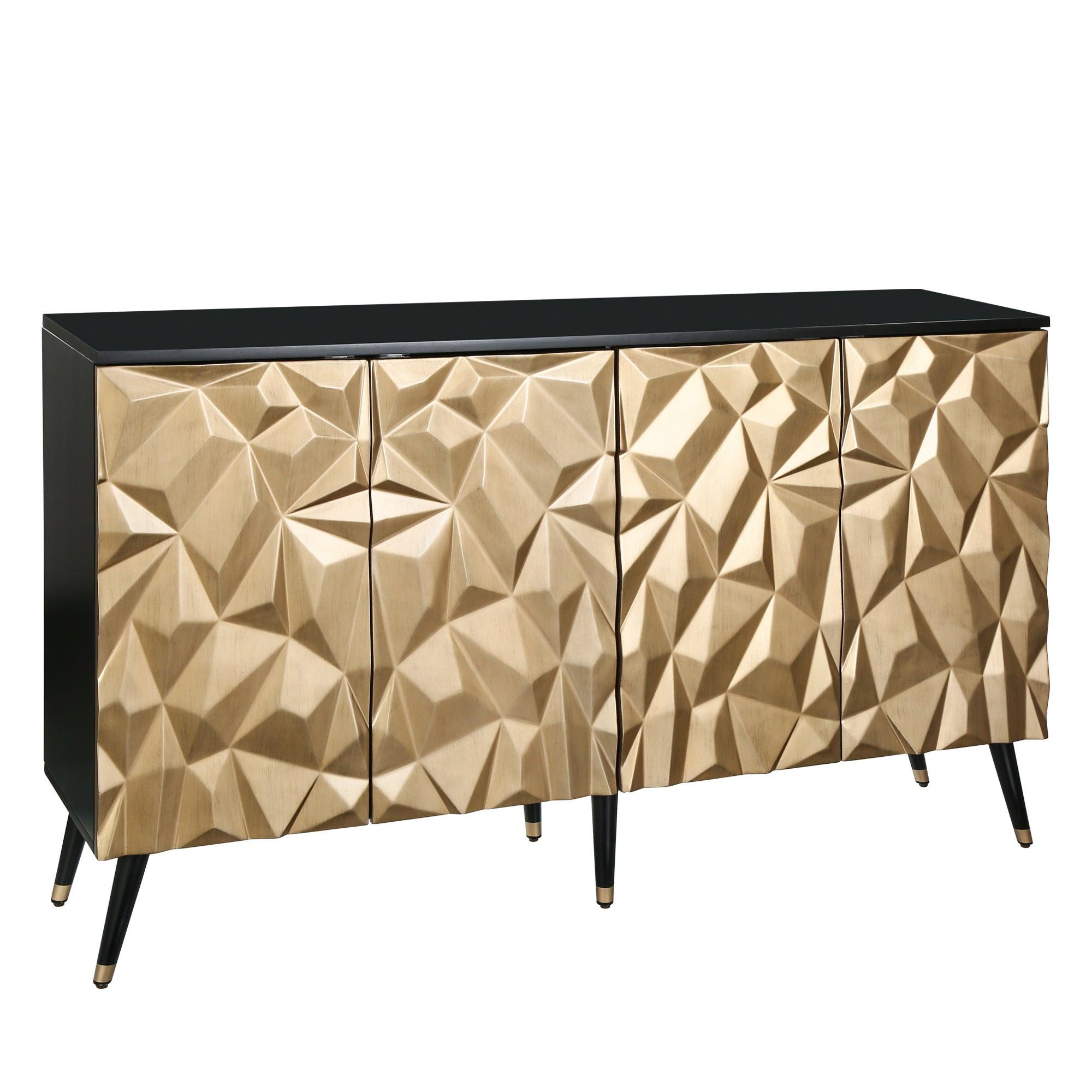 Modern Sideboard Cabinet with 4 Doors